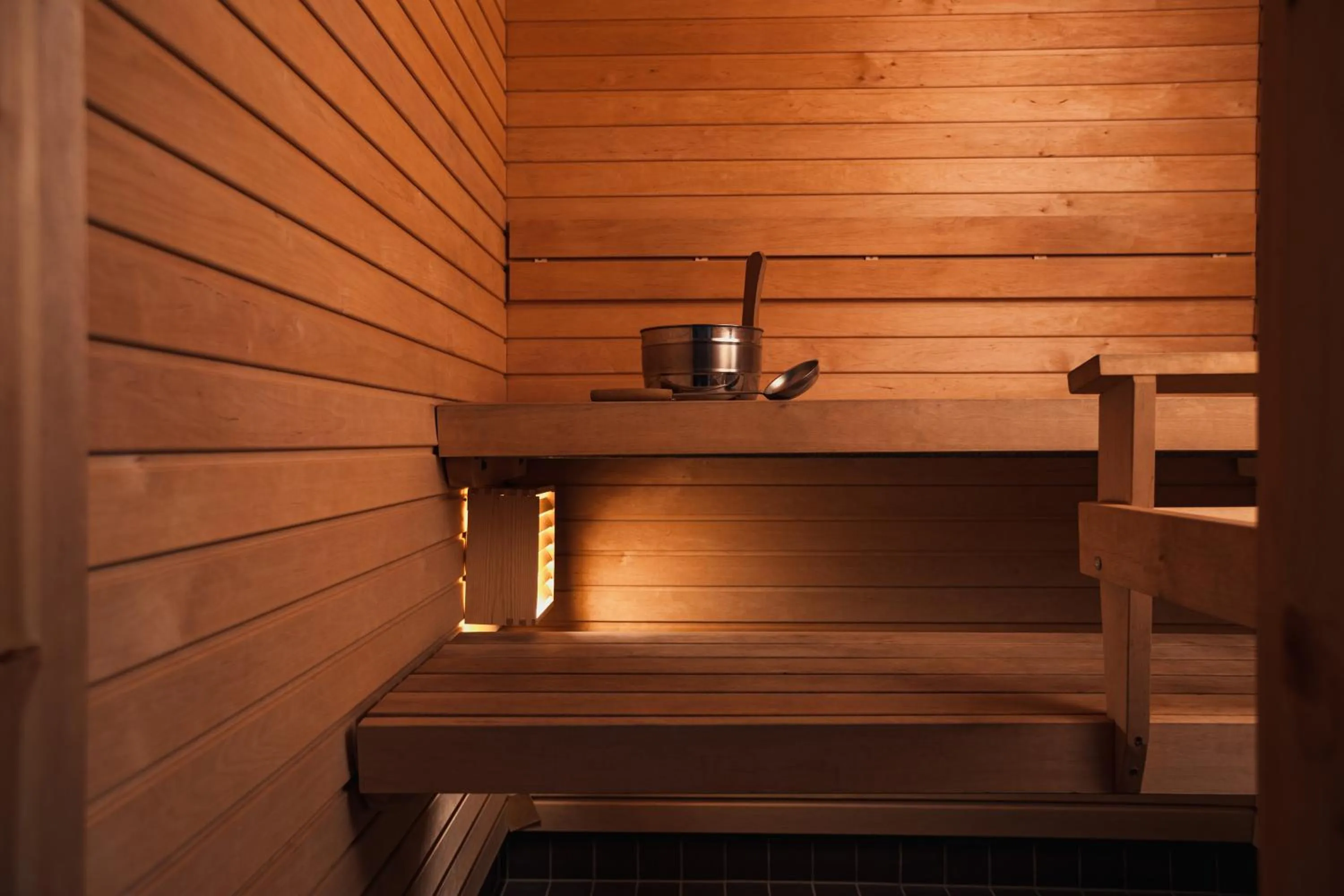 Sauna in Holiday Club Saimaa Apartments