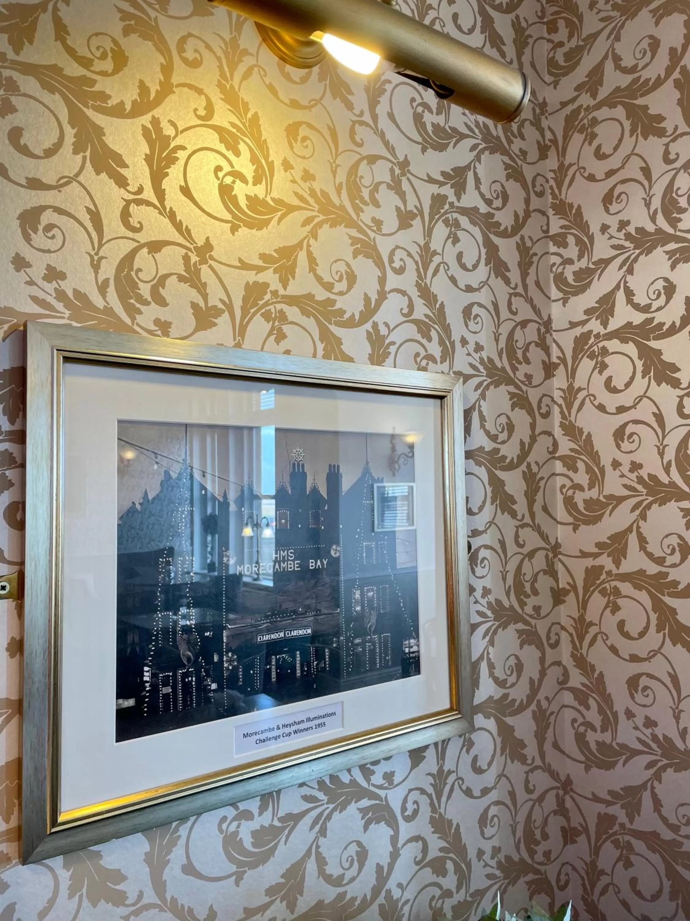 Location in The Clarendon Hotel