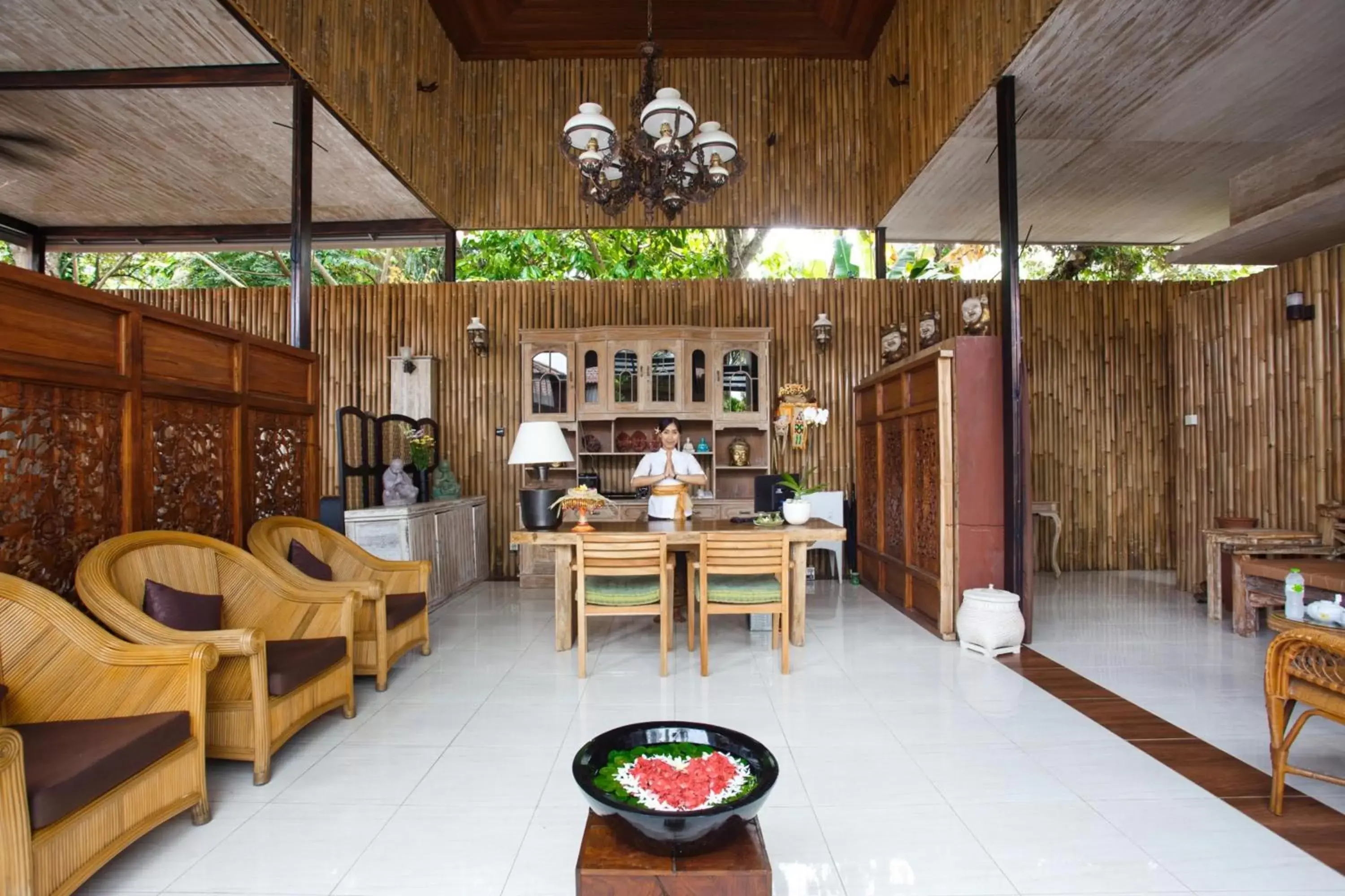 Lobby or reception in Ubud Raya Villa