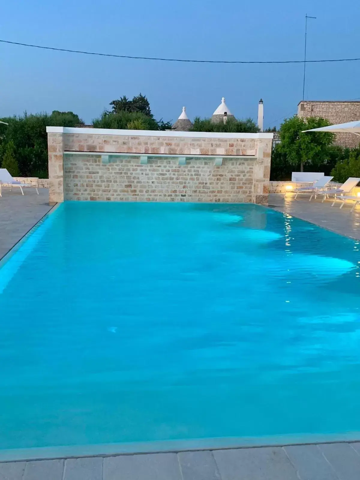 Spring, Swimming Pool in Borgo Cozzana