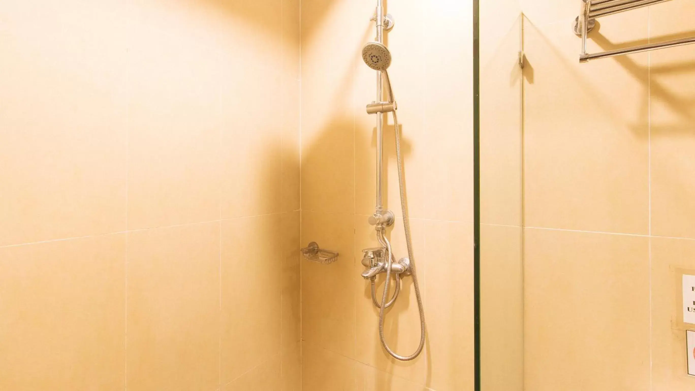 Shower, Bathroom in RedDoorz Premium @ West Avenue Quezon City