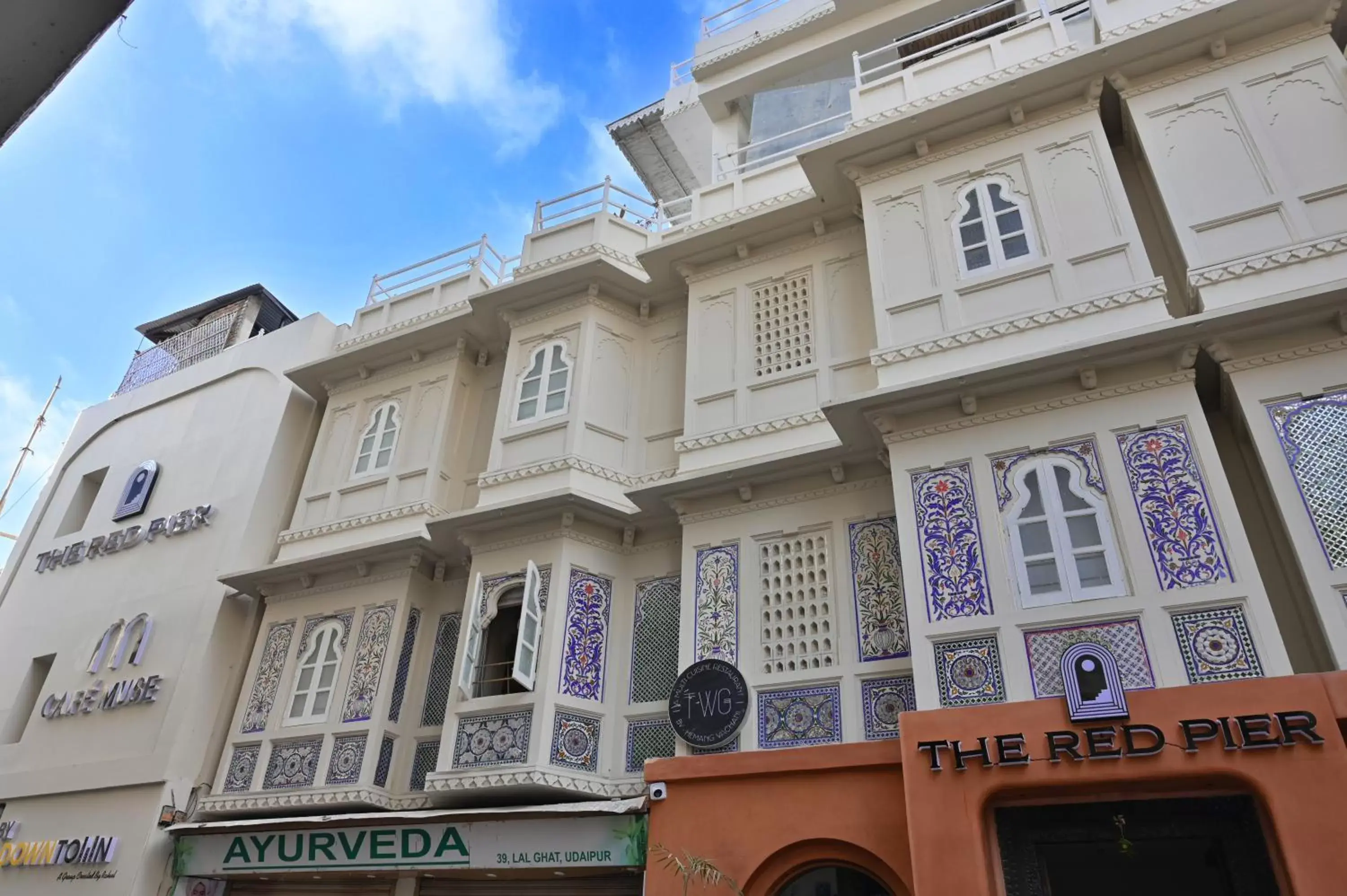 Property Building in The Red Pier by Downtown Udaipur