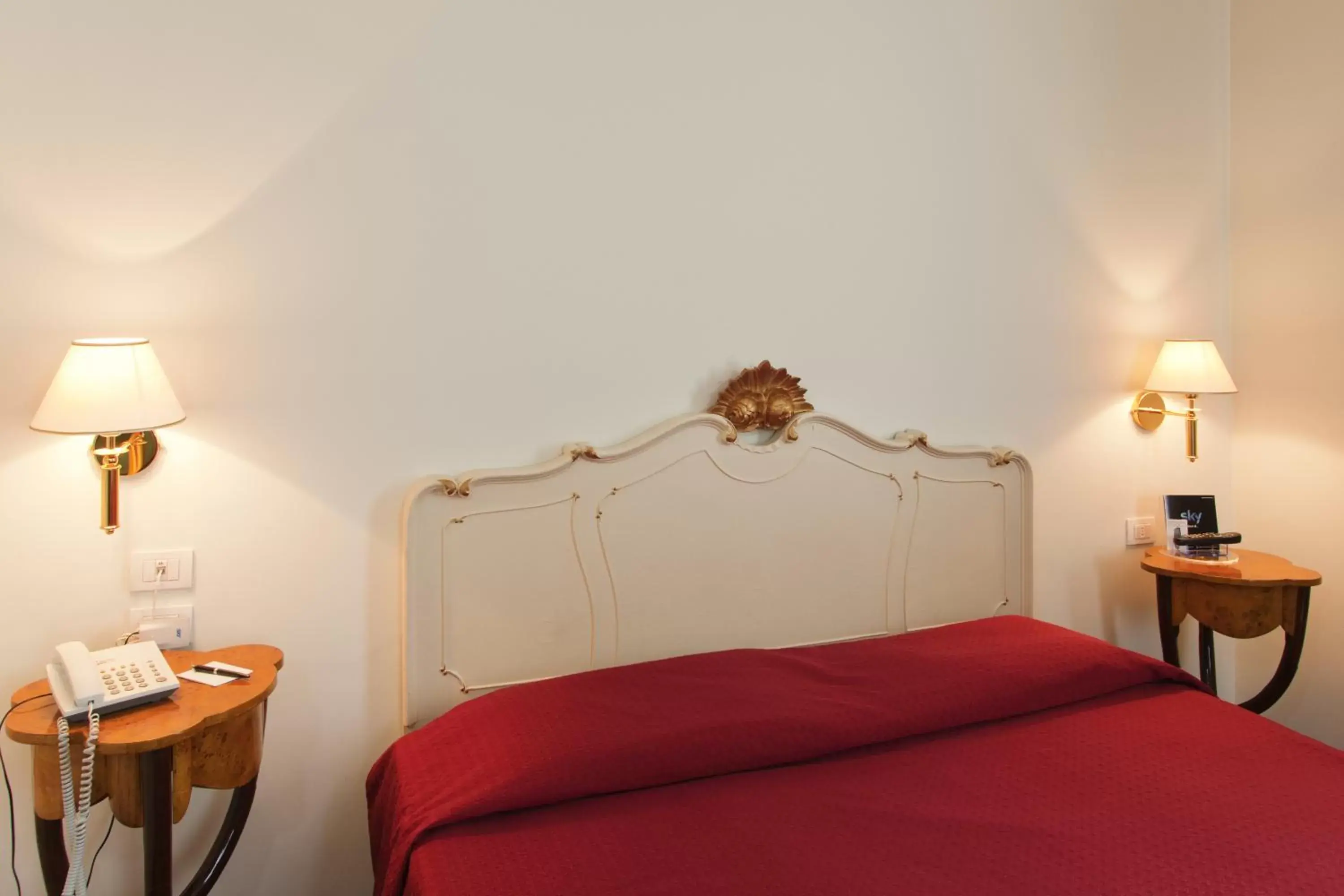 Bed in Hotel Villa Pigna