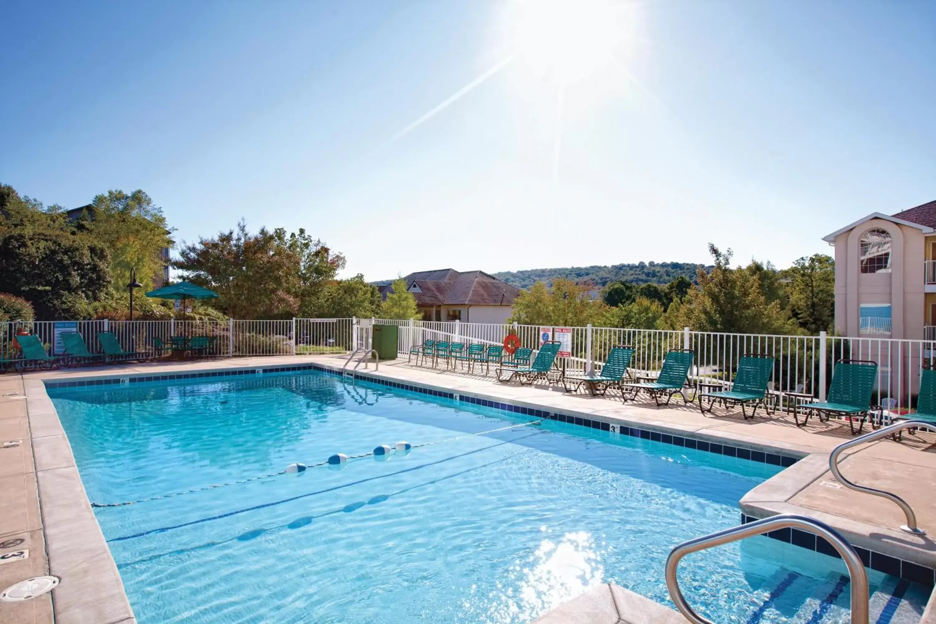 Swimming Pool in Club Wyndham Branson at The Falls