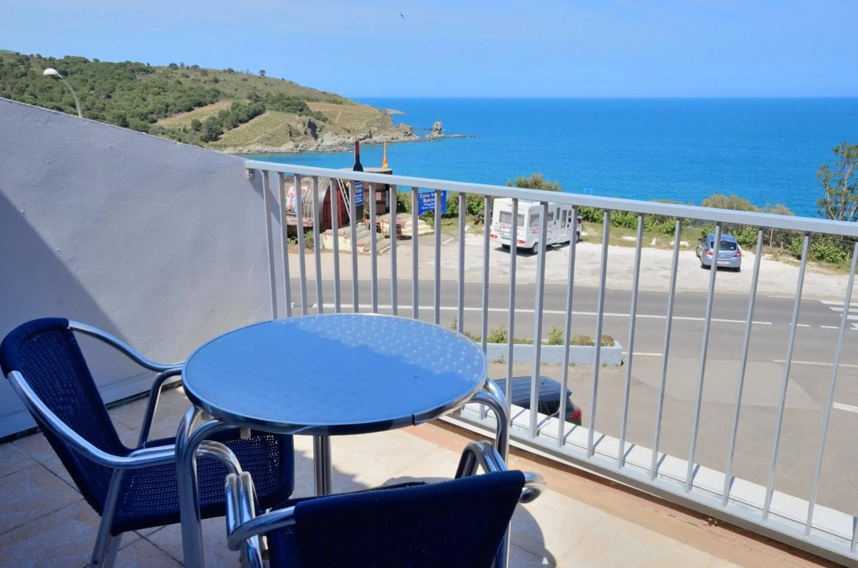 Balcony/Terrace in Logis Hotel Solhotel