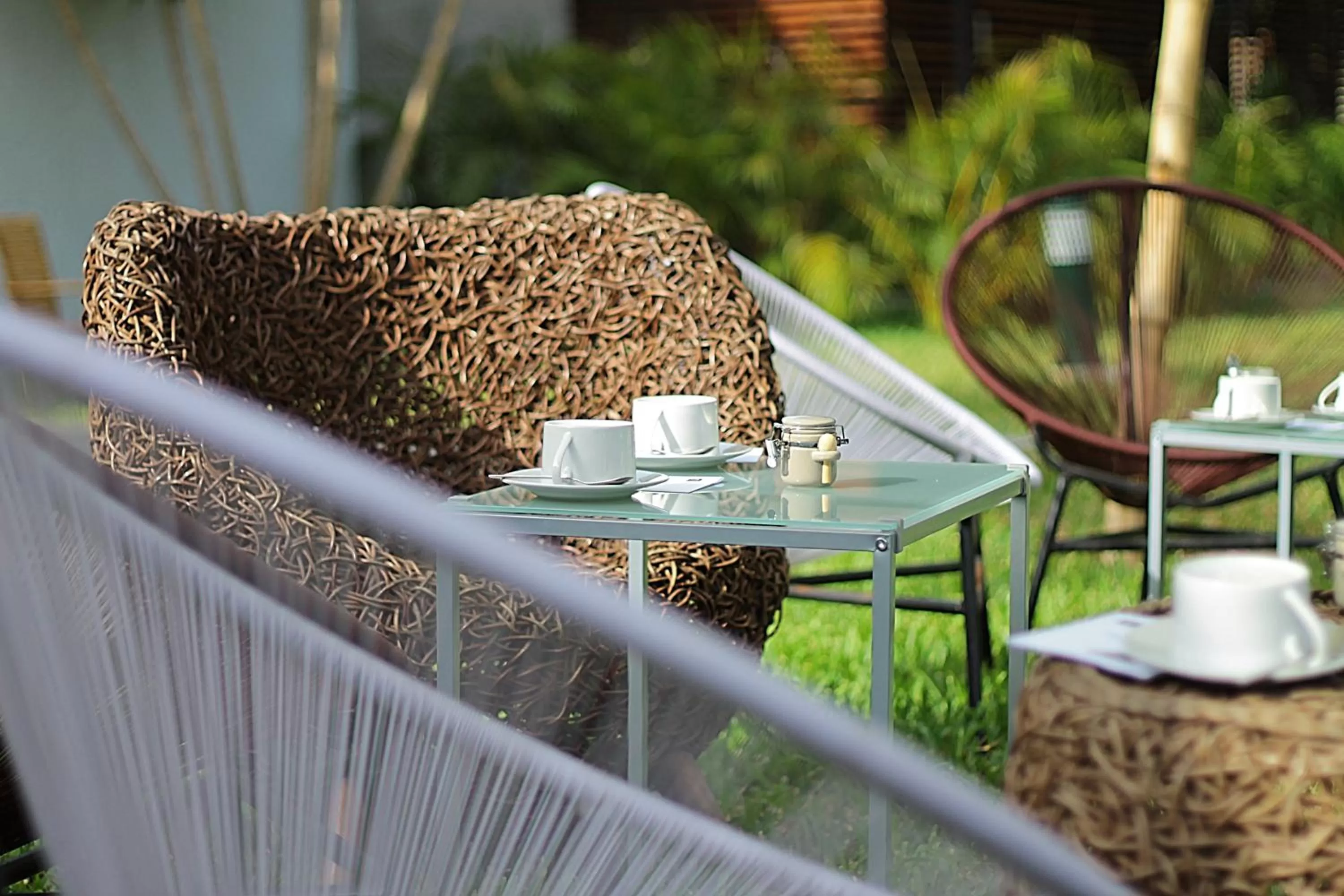 Garden in Boutique Hotel Particulier