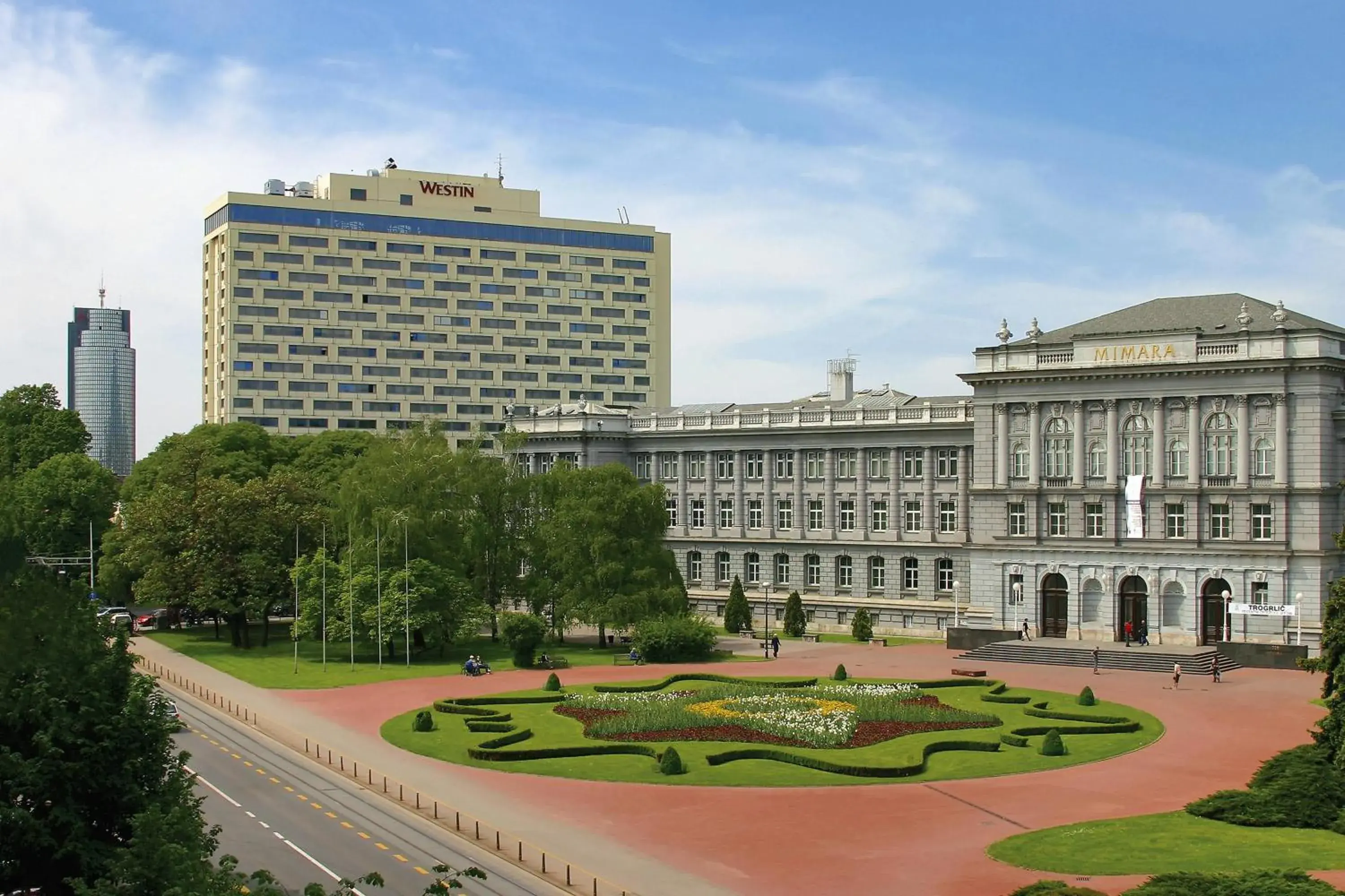 Property building in The Westin Zagreb