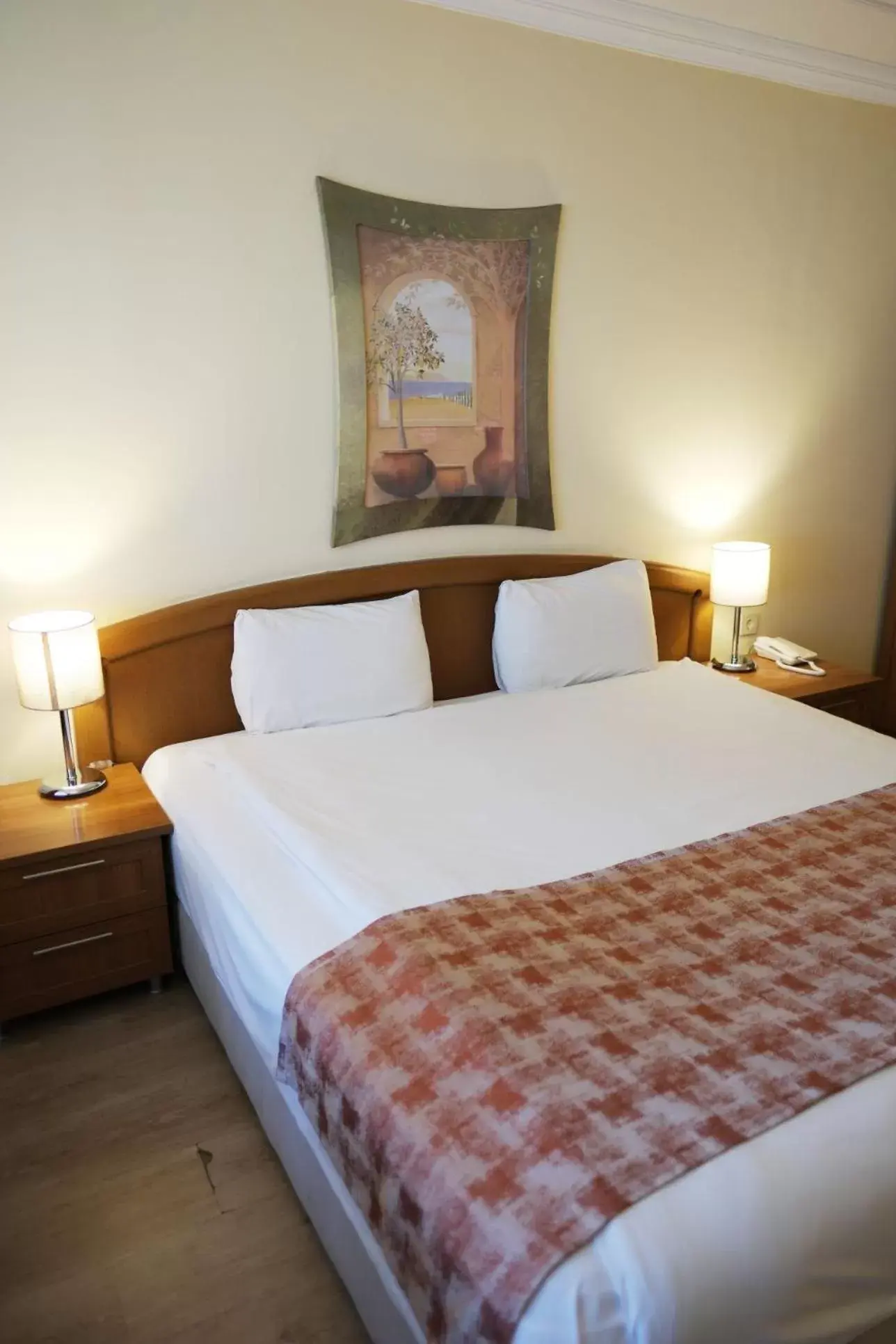 Bed in Troia Tusan Hotel