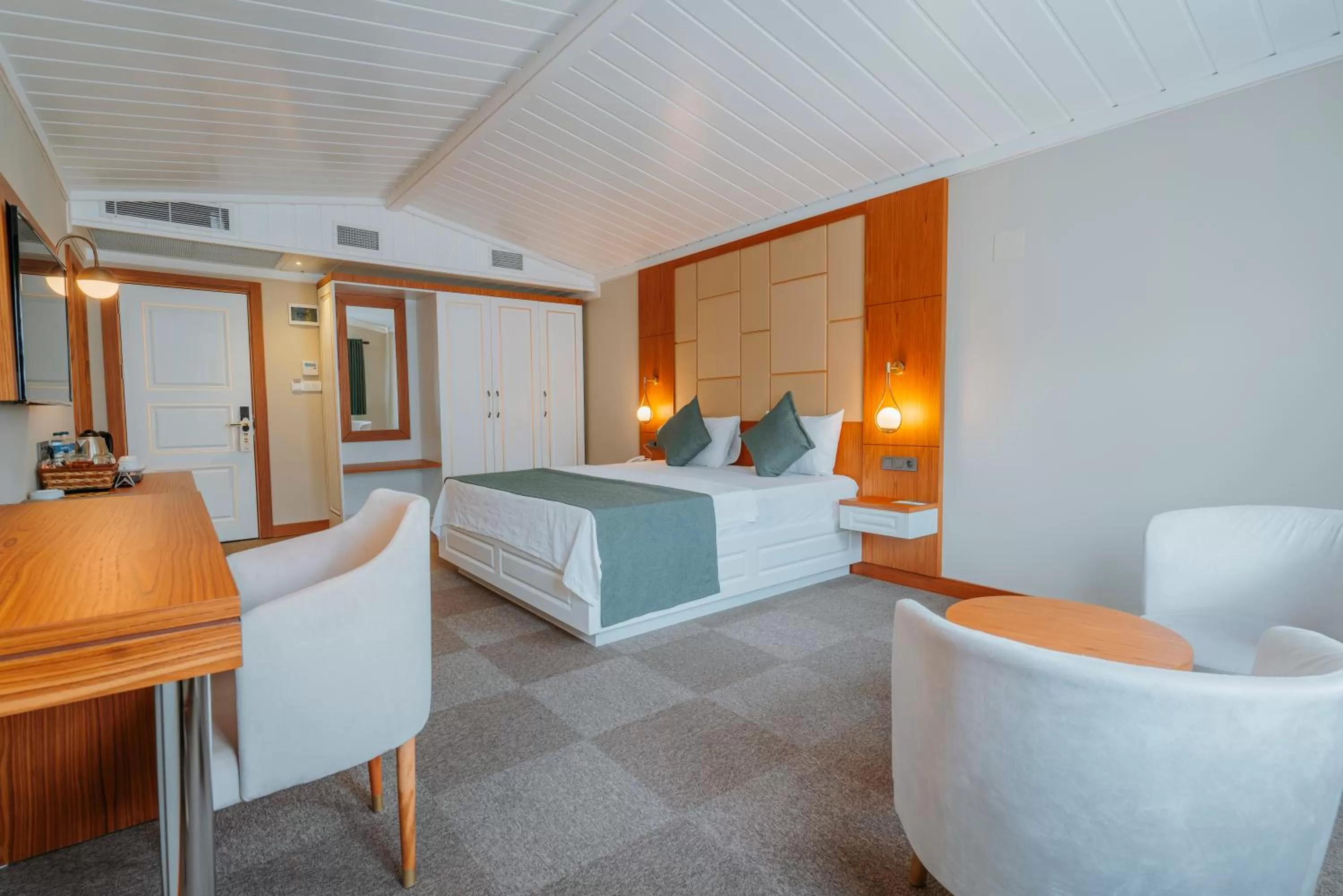 Photo of the whole room, Bed in TS Park Hotel