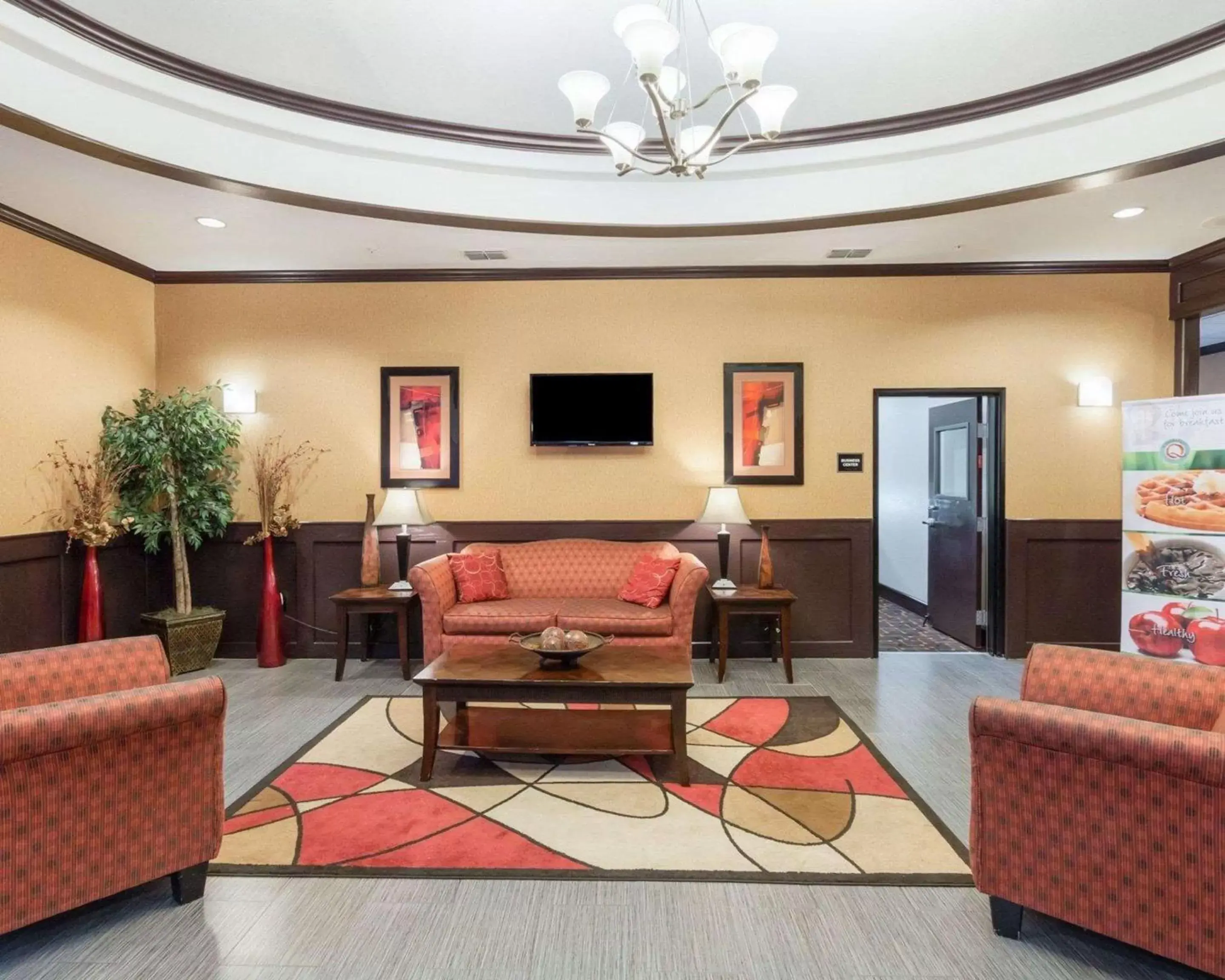 Lobby or reception, Seating Area in Quality Inn and Suites Groesbeck