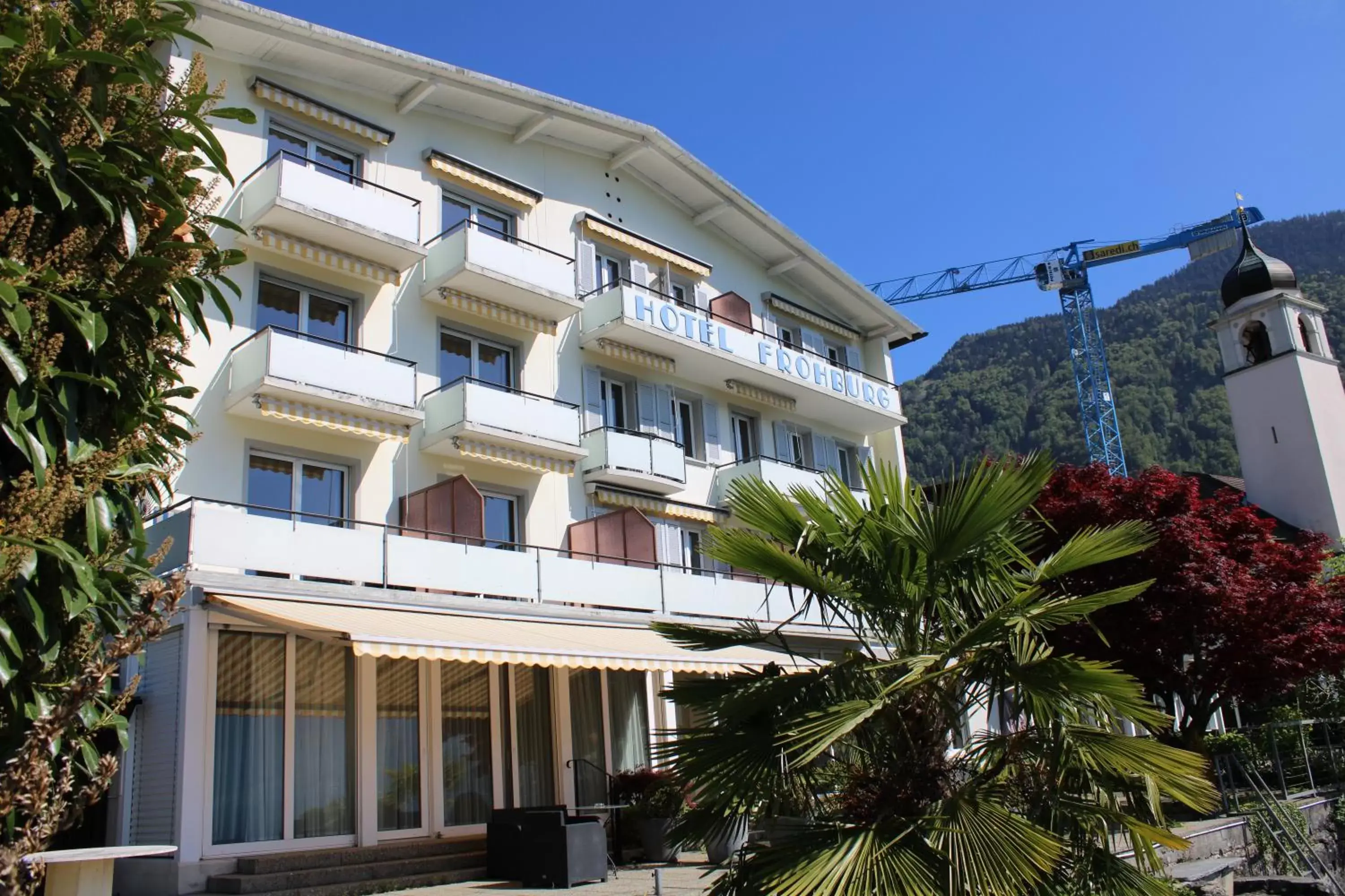 Property Building in Garni-Hotel Frohburg - Beau Rivage Collection