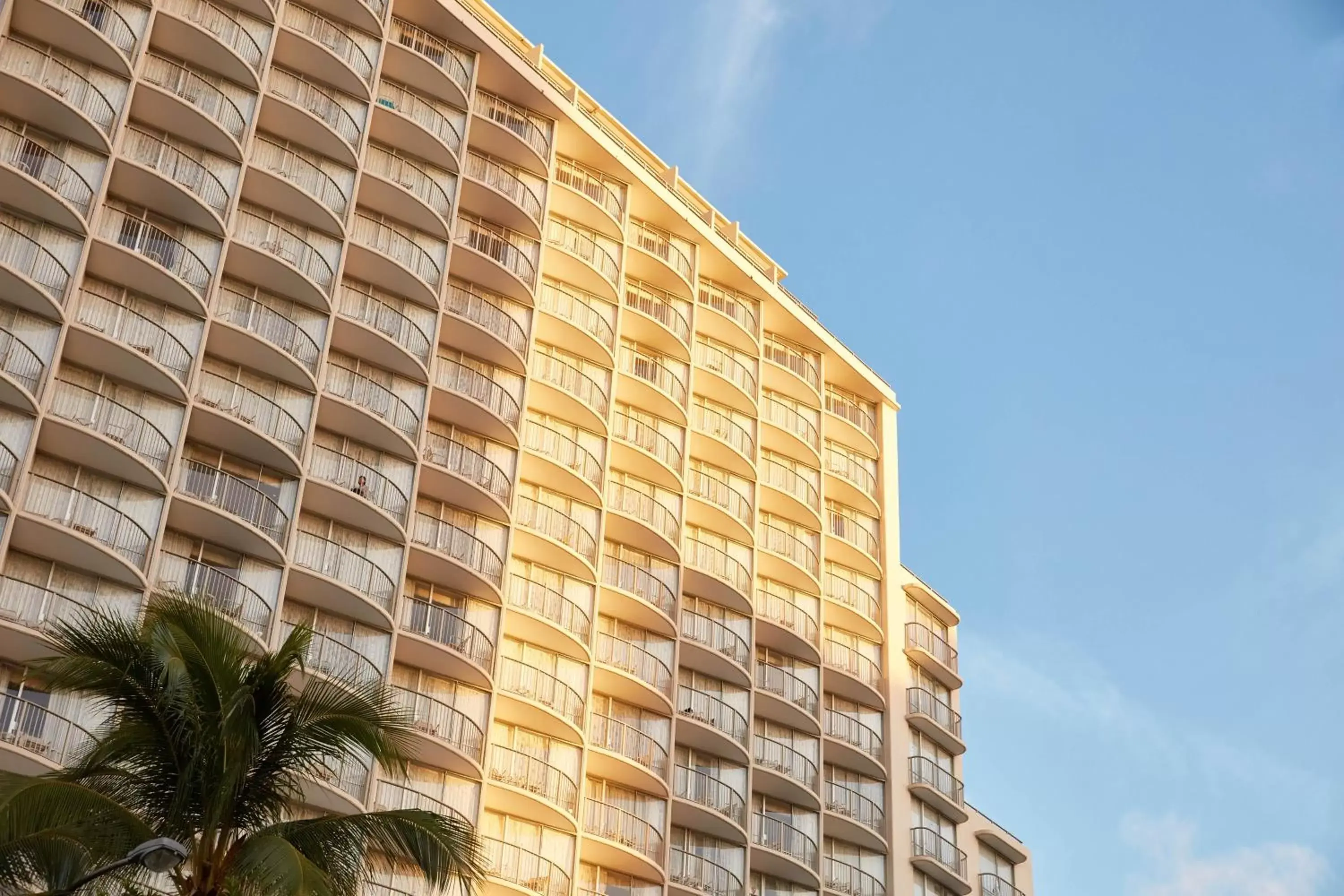 Bird's eye view, Property Building in OHANA Waikiki East by OUTRIGGER