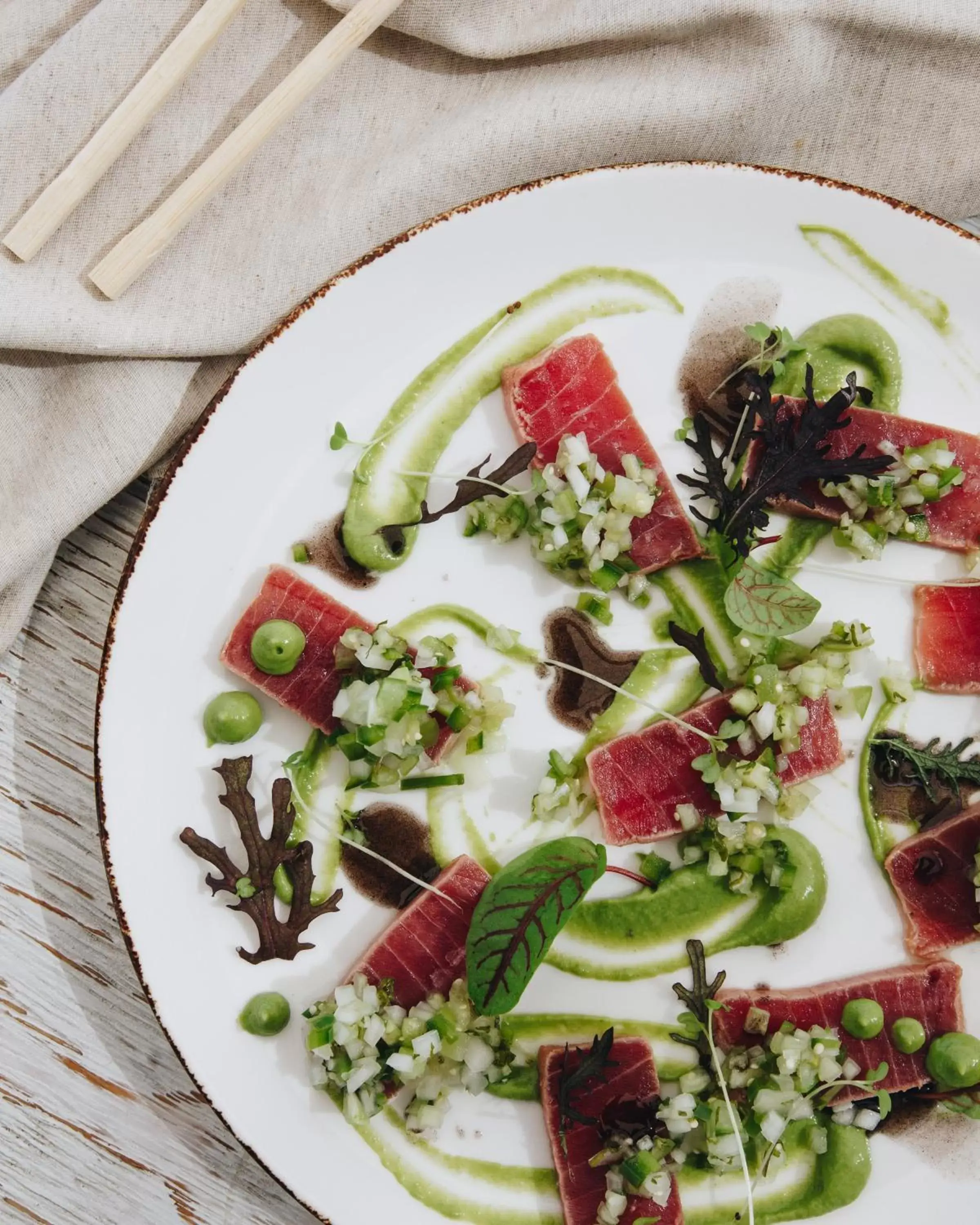 Food close-up in Bahia Hotel & Beach House Food close-up in Bahia Hotel & Beach House