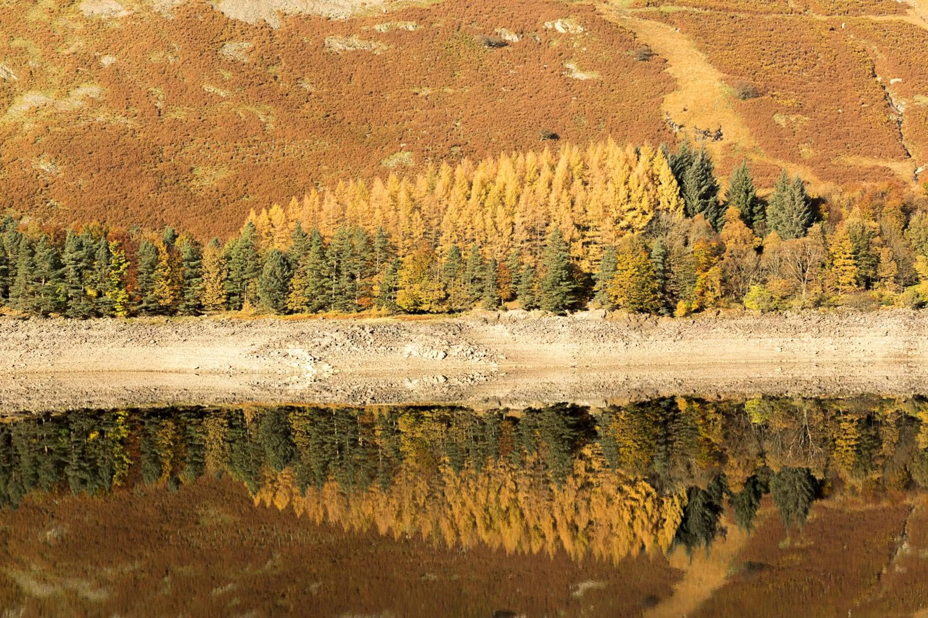 Natural landscape in Haweswater Hotel