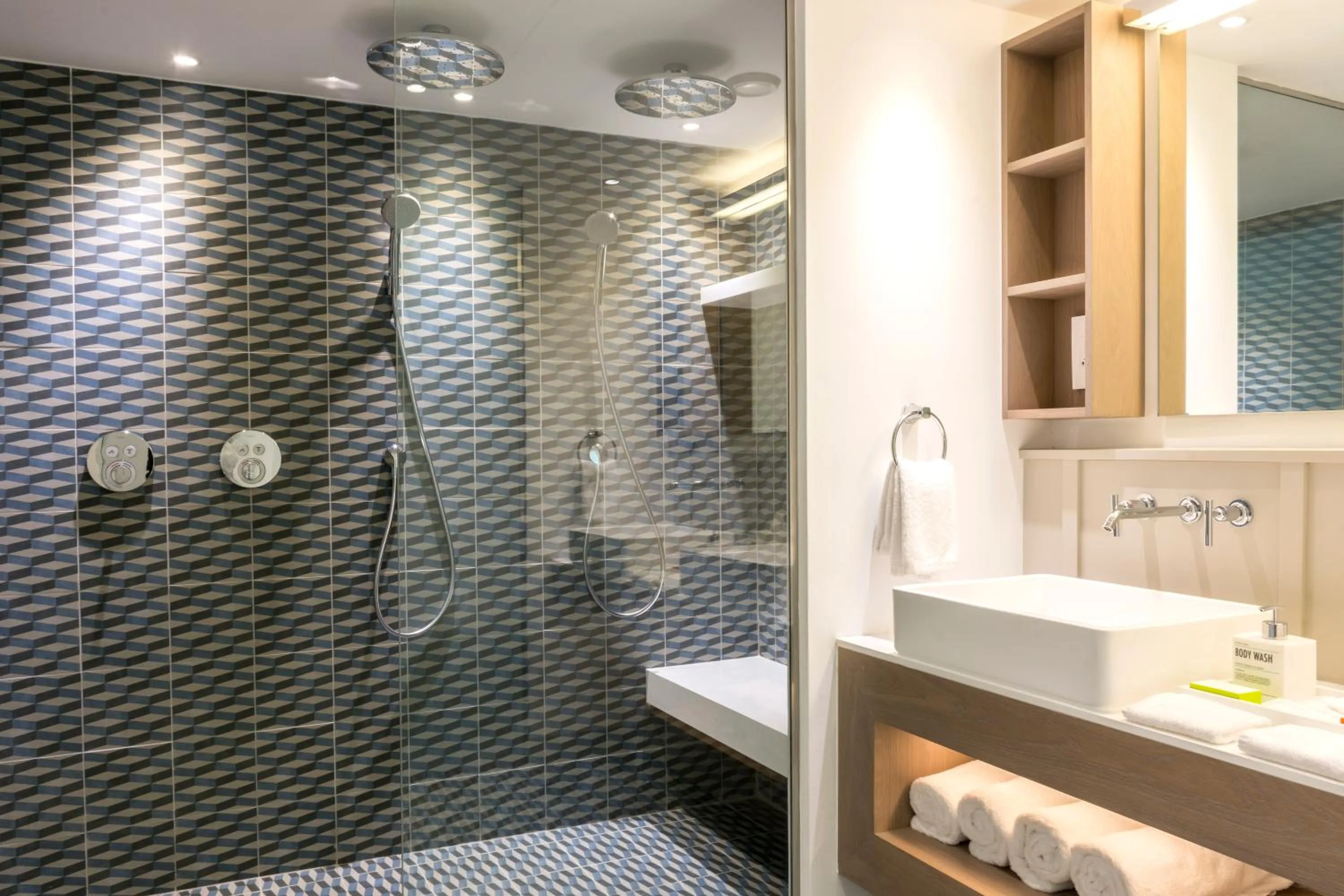 Bathroom in LUX* Grand Gaube Resort & Villas