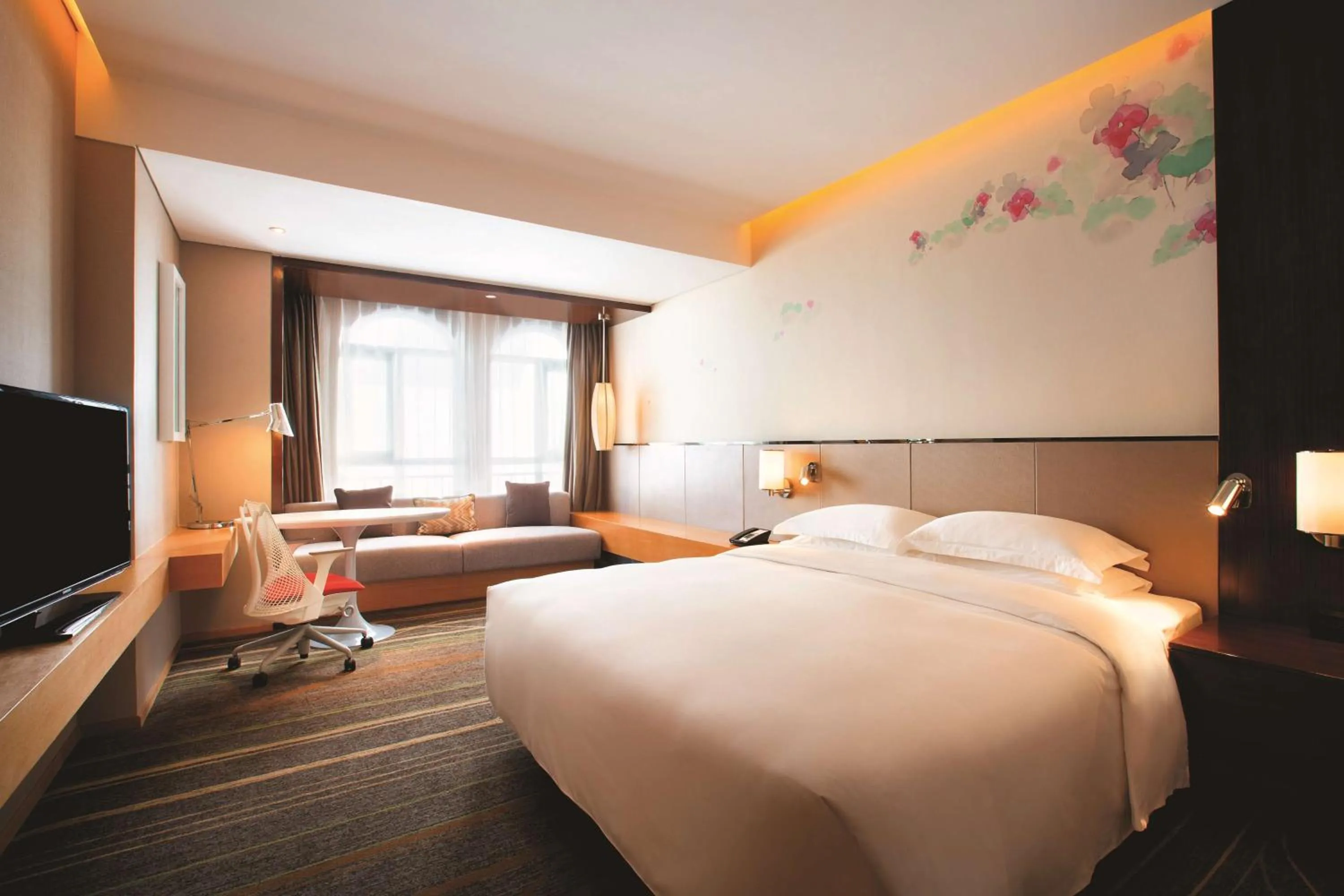 Bed in Hilton Garden Inn Lijiang