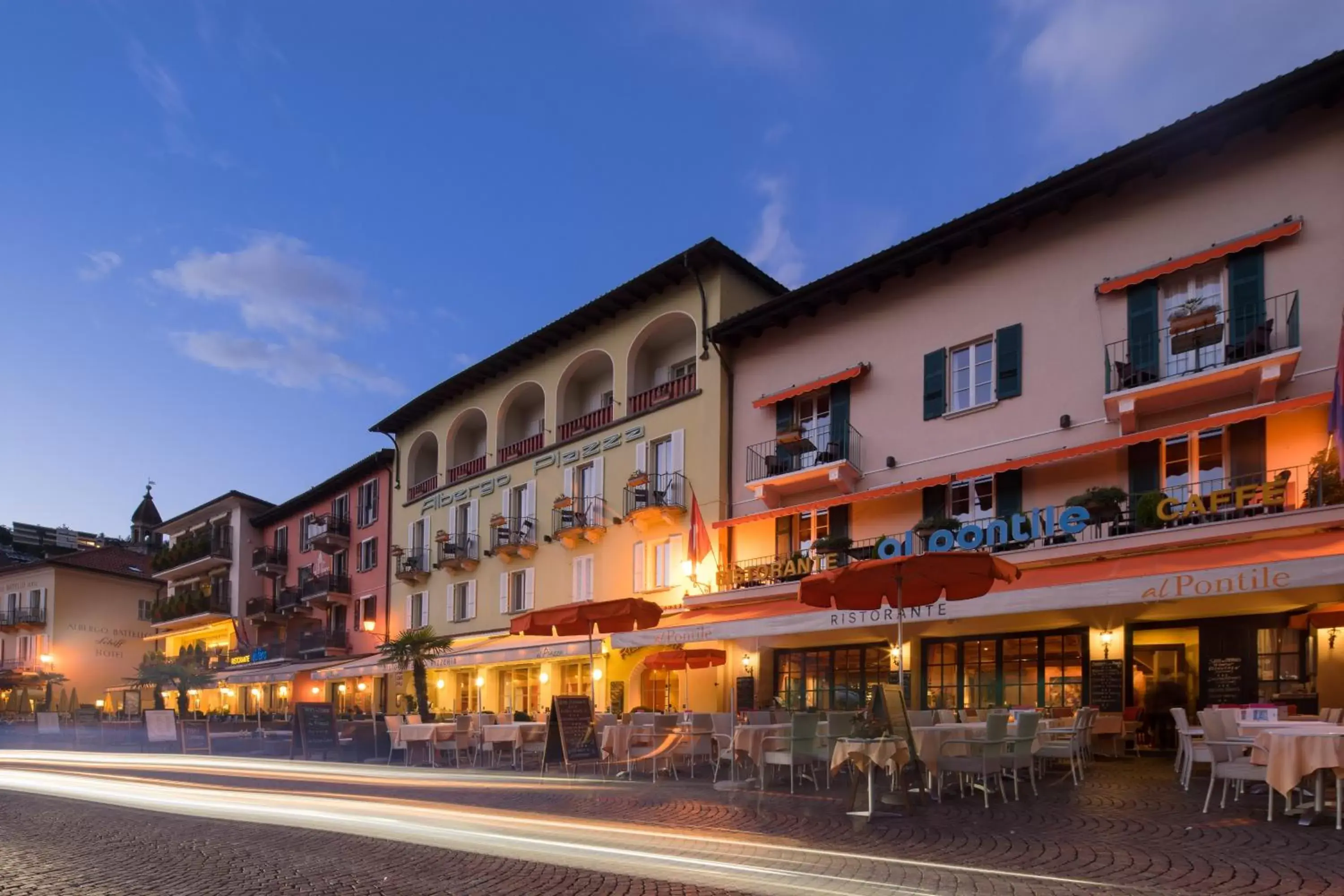 Summer, Property Building in Piazza Ascona Hotel & Restaurants