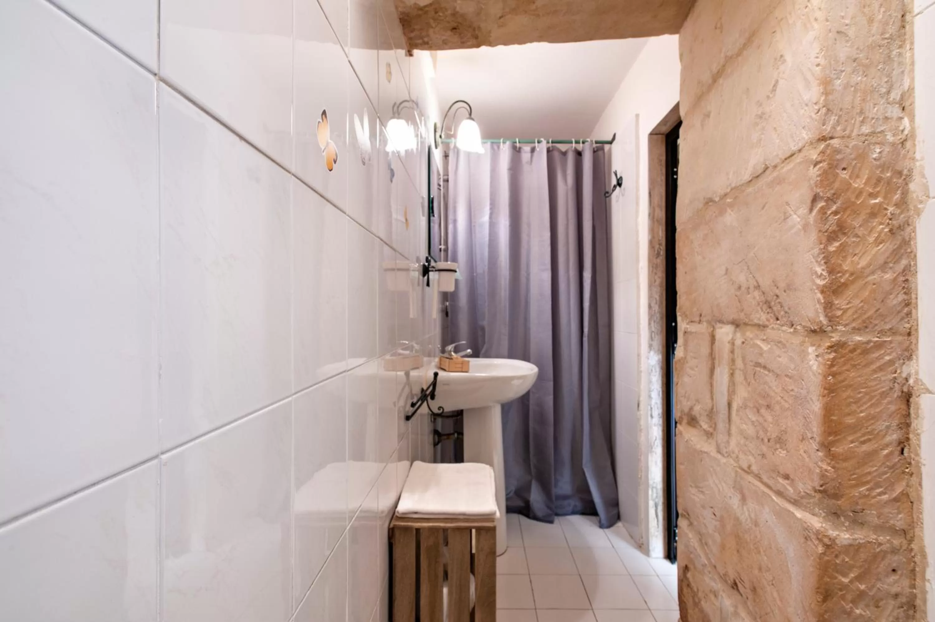 Shower in Antiche Volte B&B