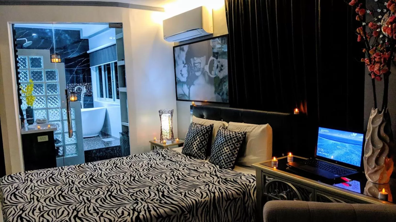 Photo of the whole room, Bed in Bohol South Beach Hotel