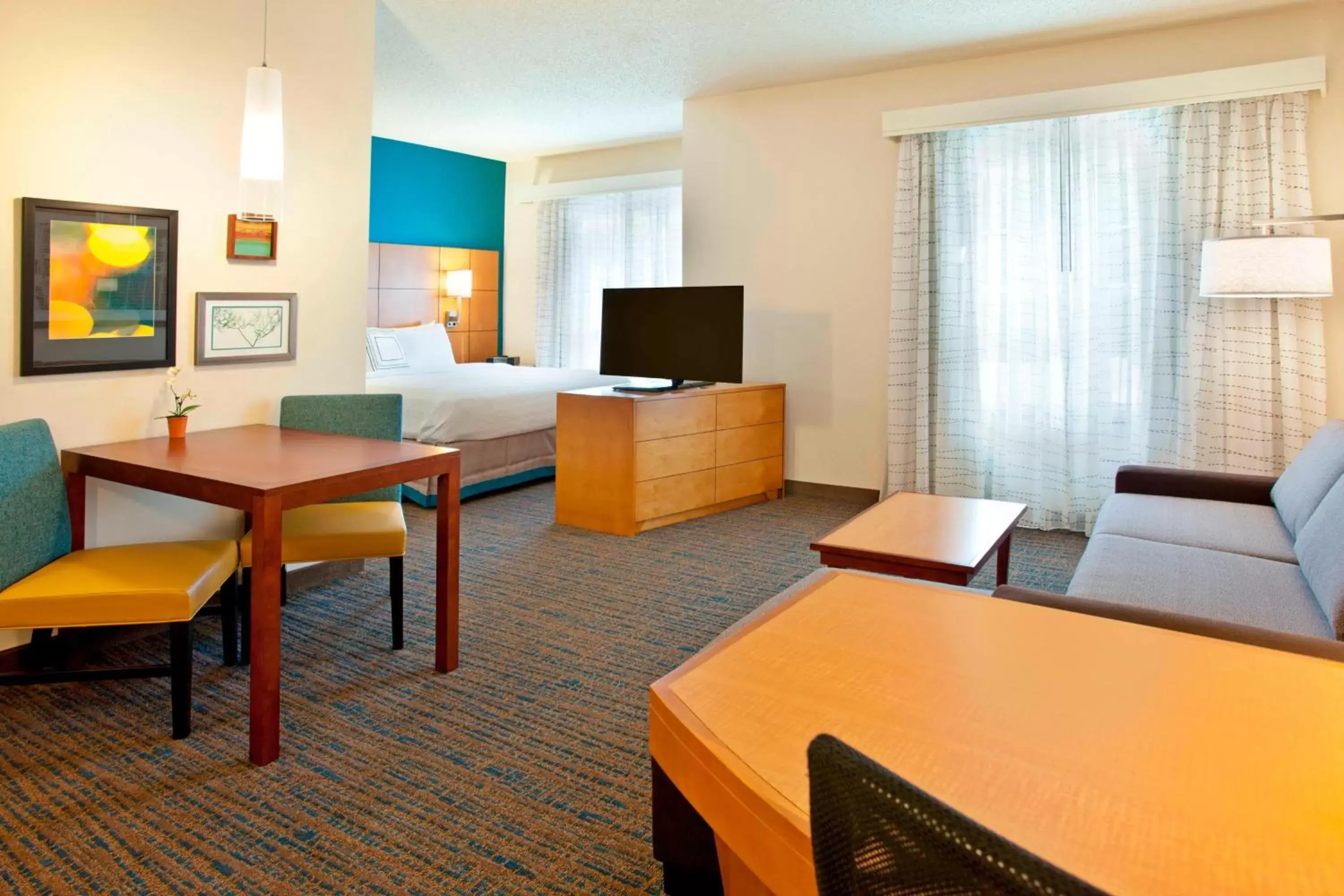 King Studio with Sofa Bed - Hearing Accessible in Residence Inn Bridgewater Branchburg King Studio with Sofa Bed - Hearing Accessible in Residence Inn Bridgewater Branchburg