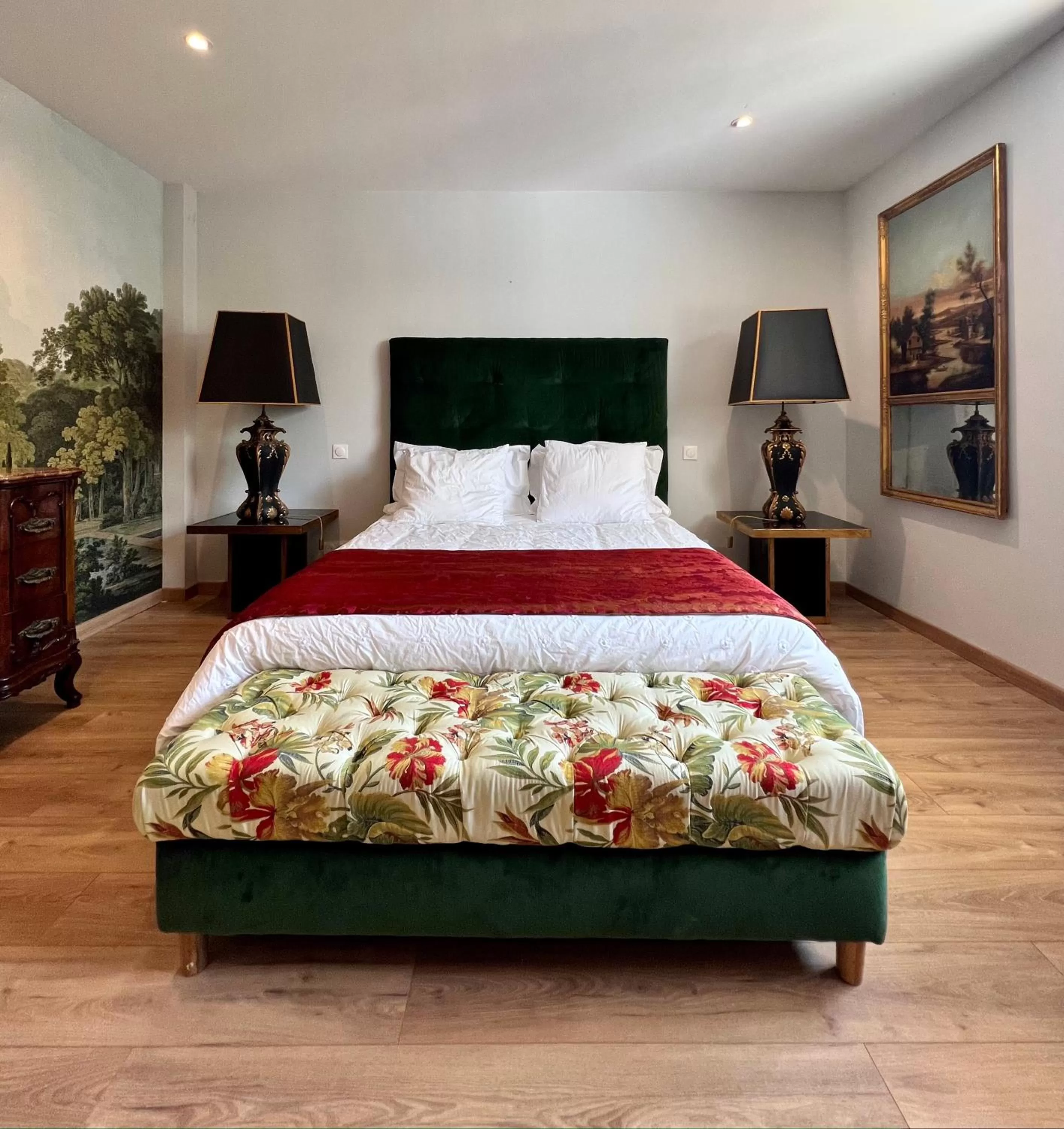 Bed in Villa Pauline