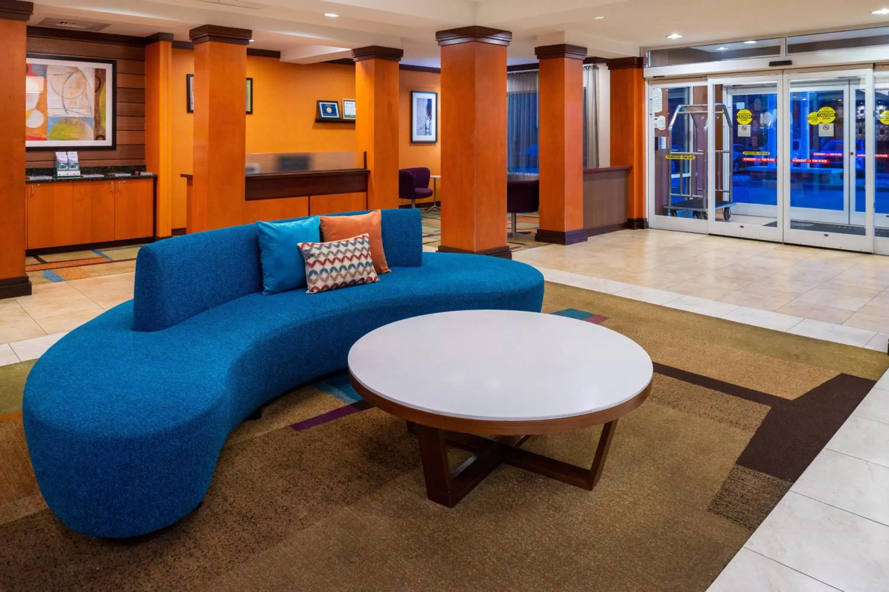 Lobby or reception, Seating Area in Fairfield Inn & Suites Greensboro Wendover