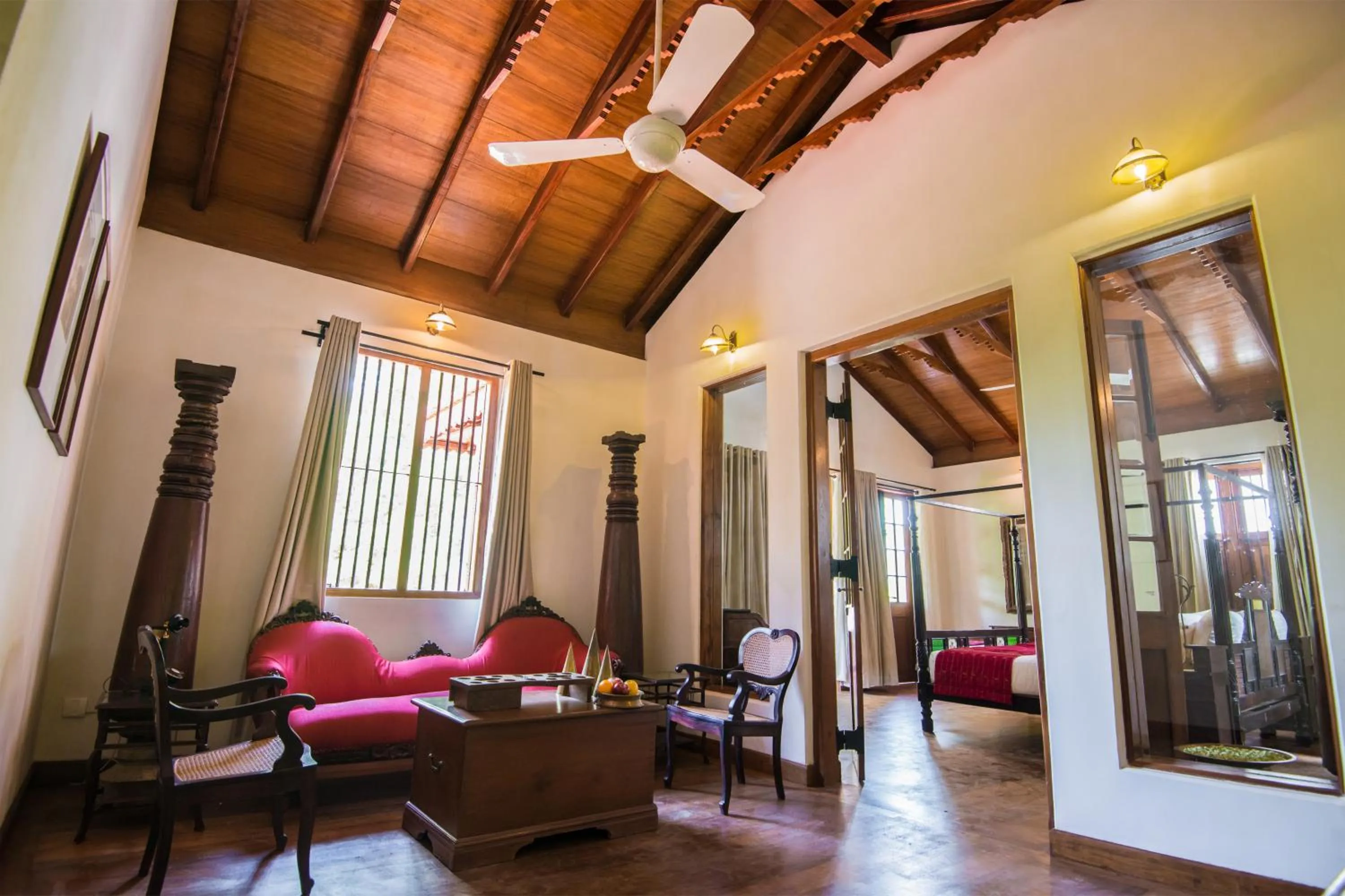 Living room in Svatma - A Luxury Heritage Resort