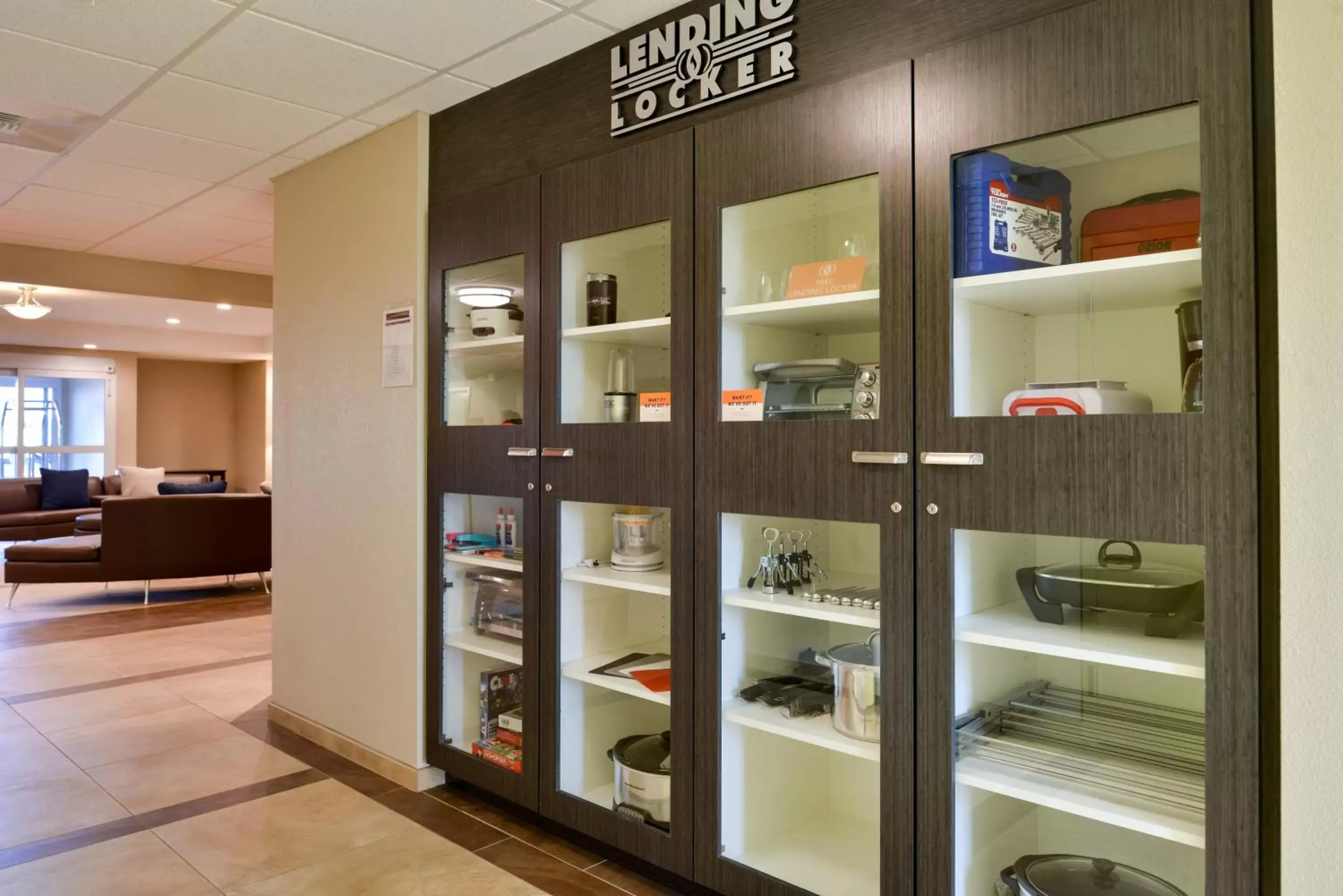 Lobby or reception in Candlewood Suites - Lodi by IHG Lobby or reception in Candlewood Suites - Lodi by IHG
