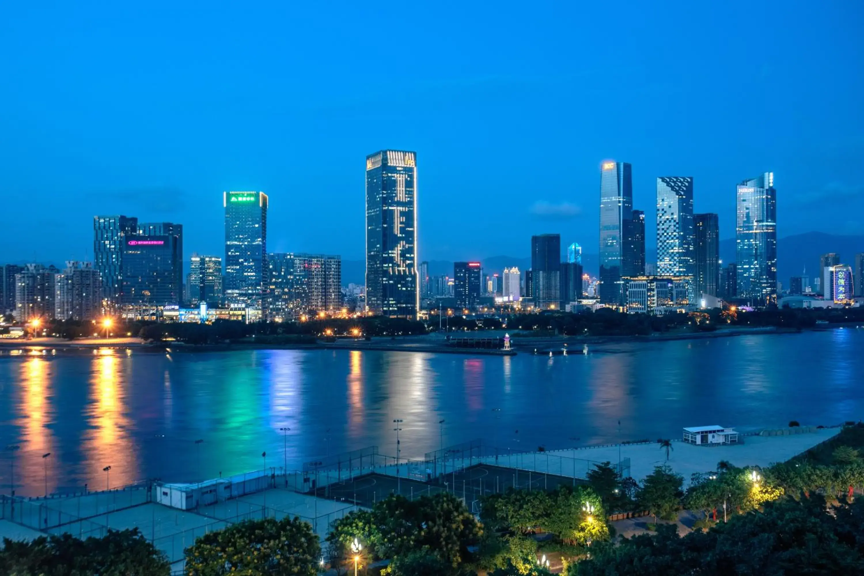 City view in Crowne Plaza Fuzhou South, an IHG Hotel