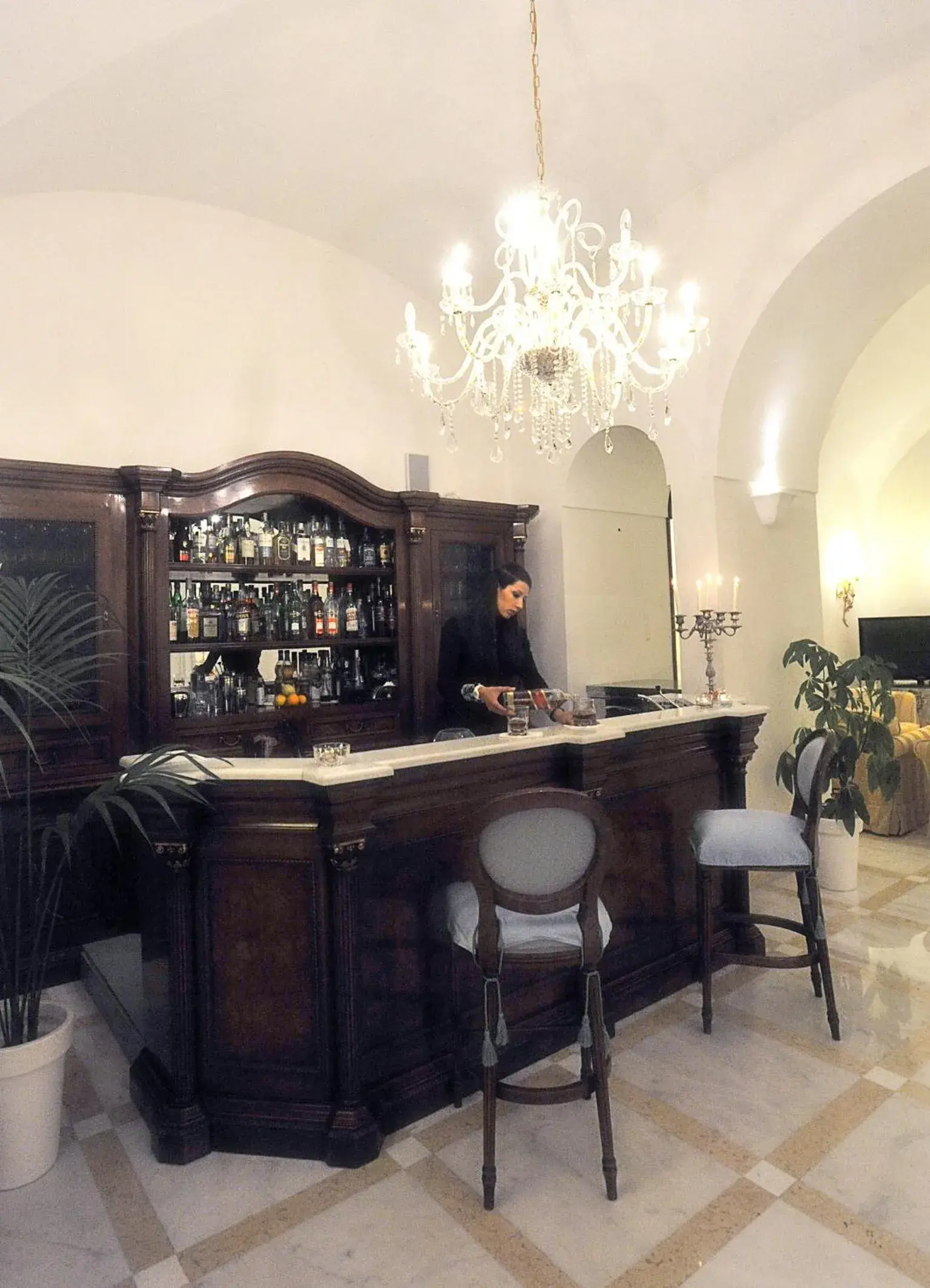 Lounge or bar in Hotel Villa Fraulo