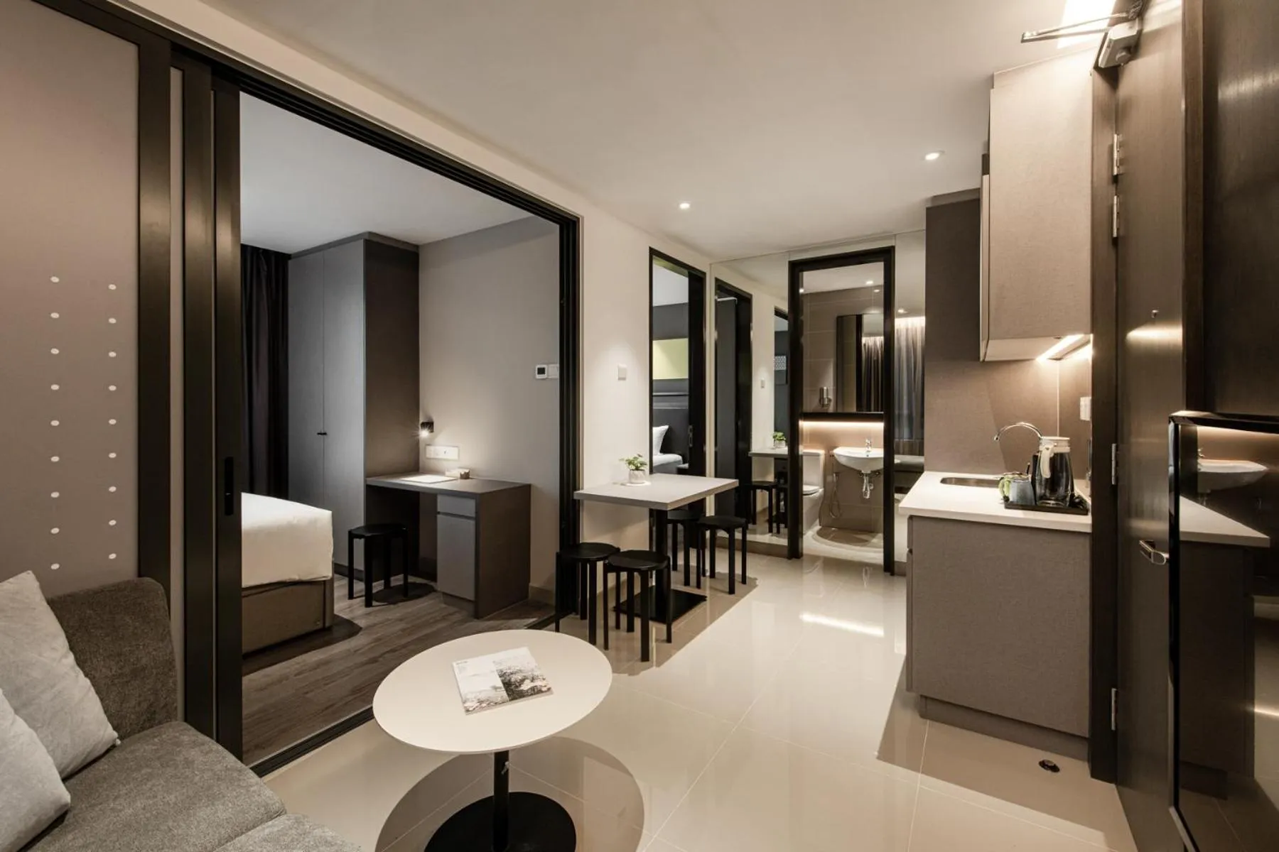 Living room, Bed in Komune Living