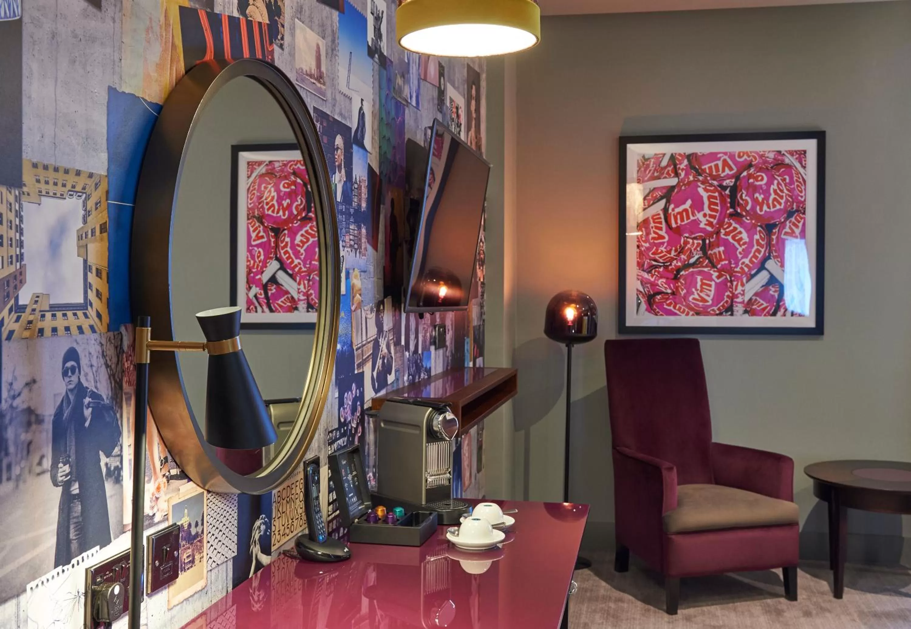 Bedroom in Malmaison Manchester