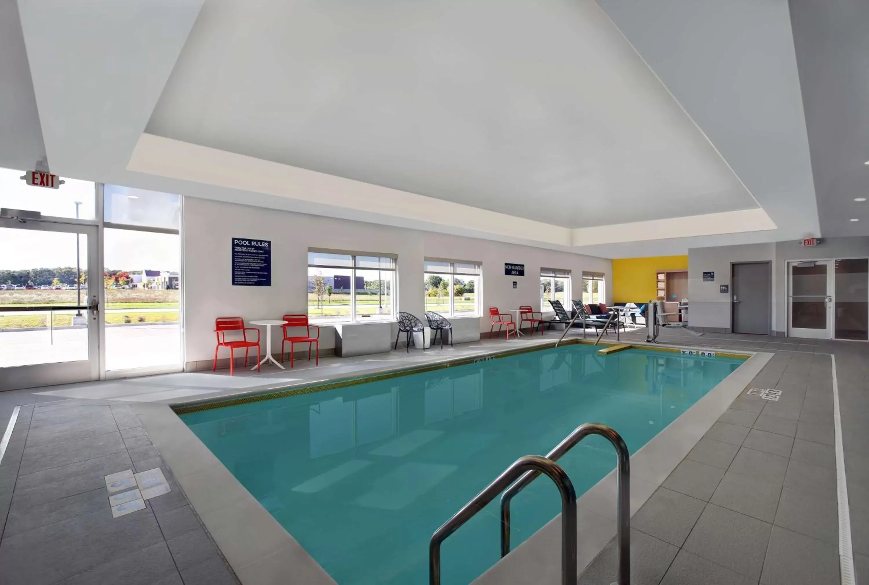 Pool view in Tru By Hilton Stoughton Pool view in Tru By Hilton Stoughton