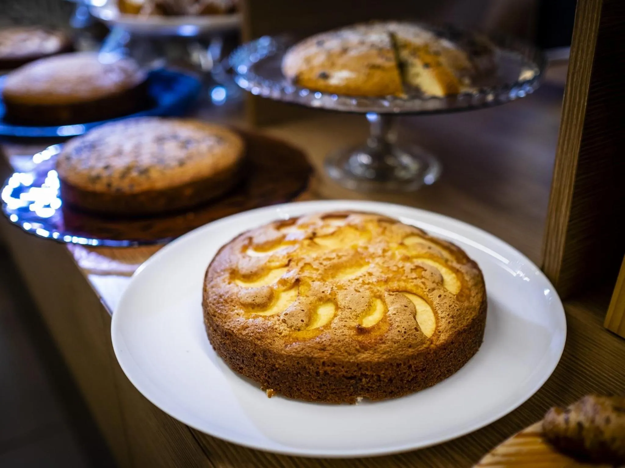 Buffet breakfast in Hotel Villa Lalla