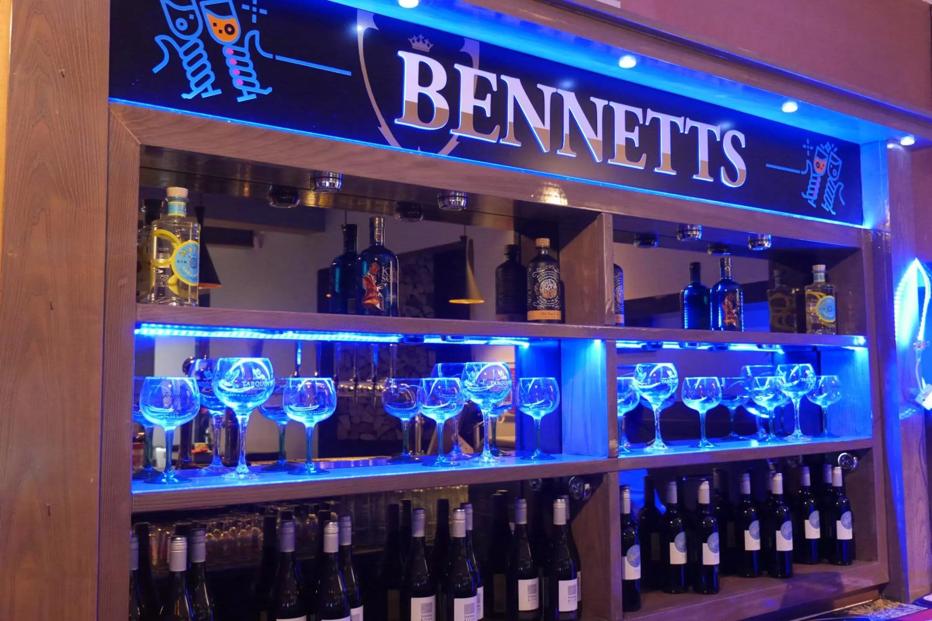 Restaurant/places to eat in Bennetts Hotel