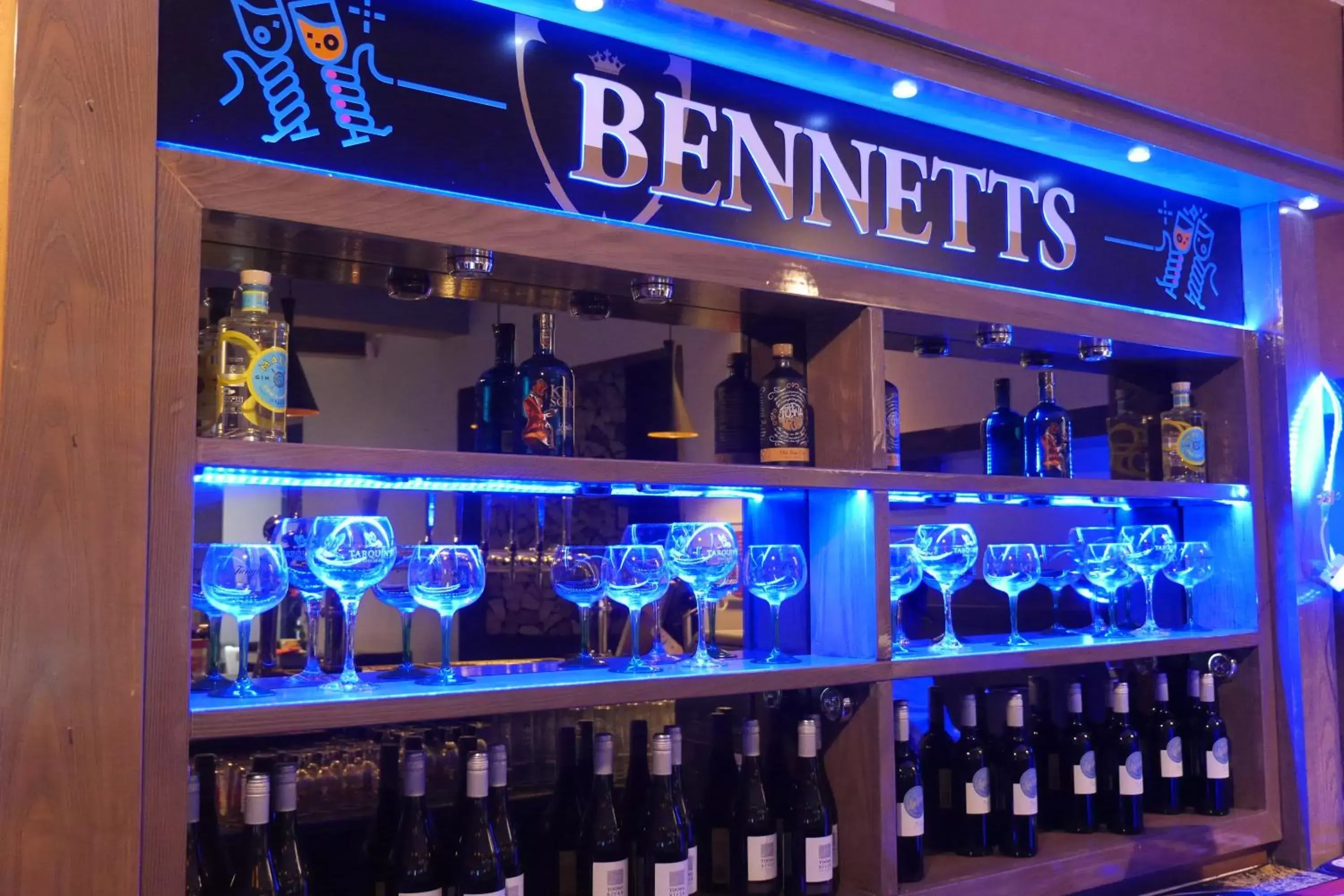 Lounge or bar in Bennetts Hotel