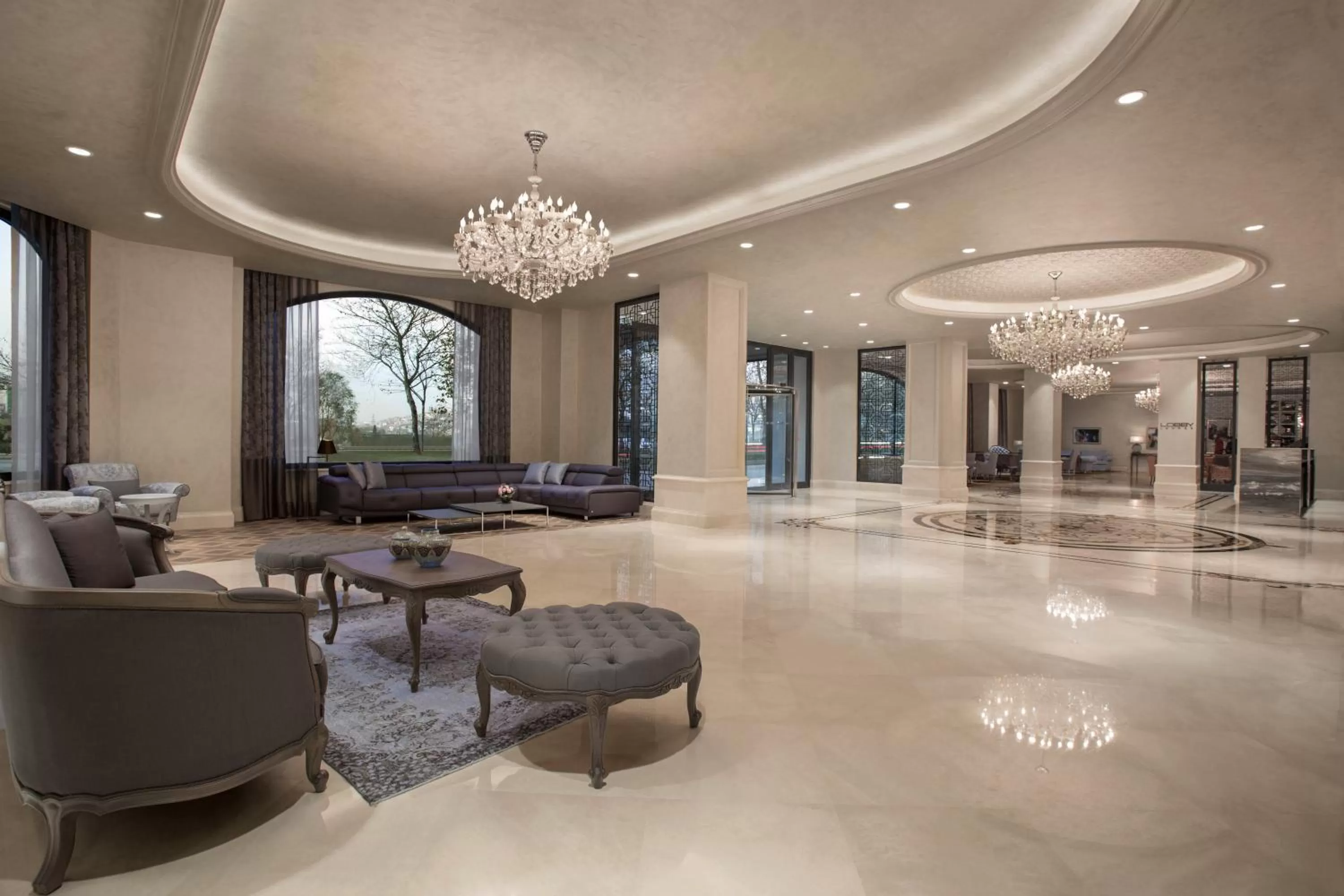 Lobby or reception in Lazzoni Hotel