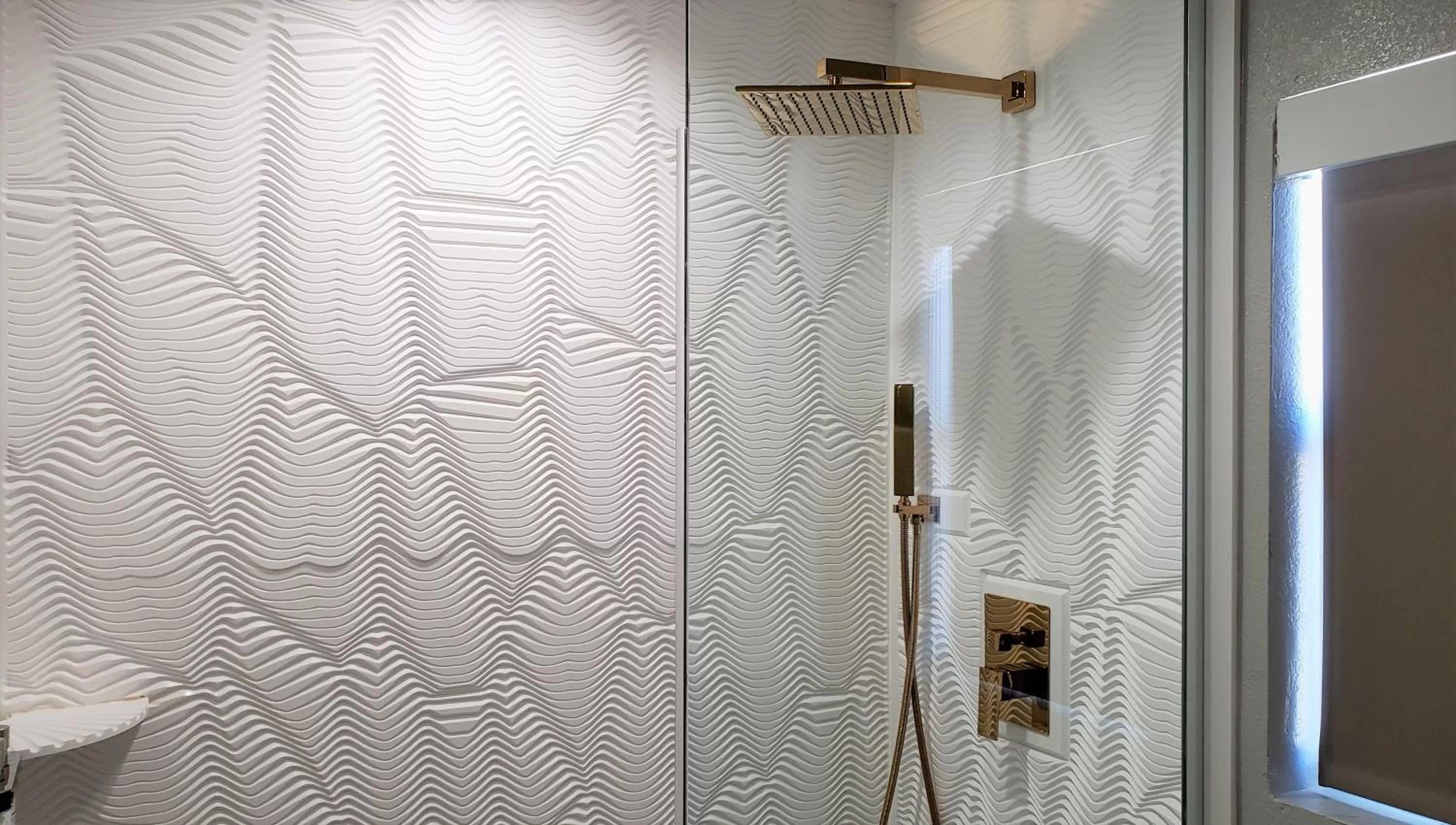 Bathroom in Hotel Aria