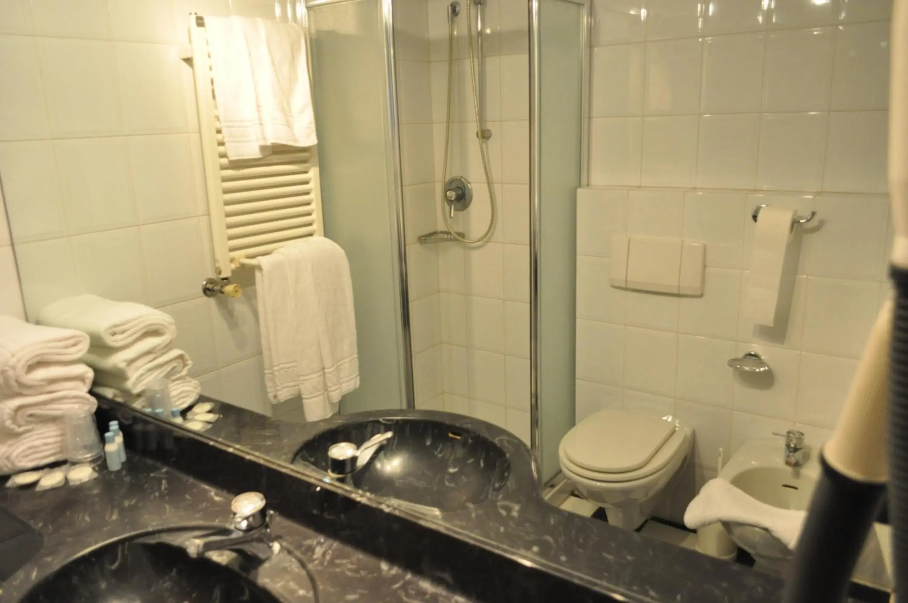 Toilet, Bathroom in Hotel Cinzia Ristorante