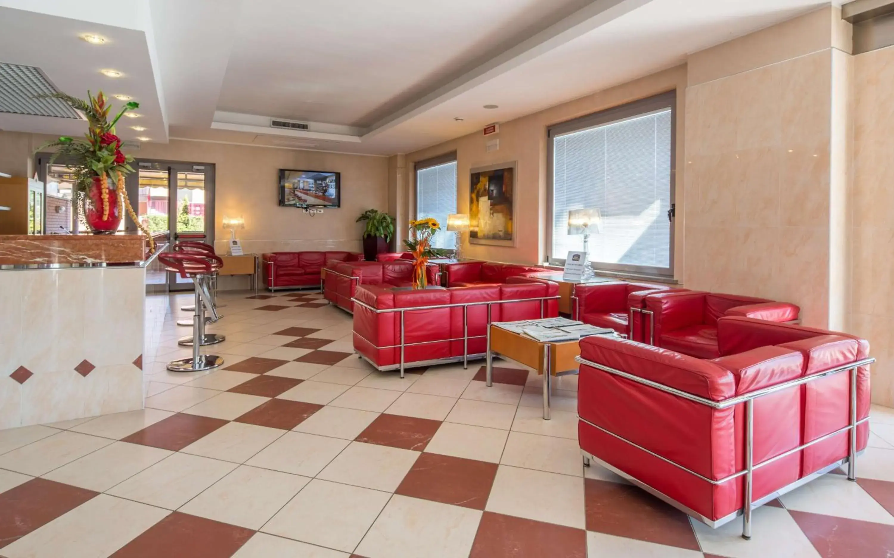 Lobby or reception in Best Western Hotel I Triangoli