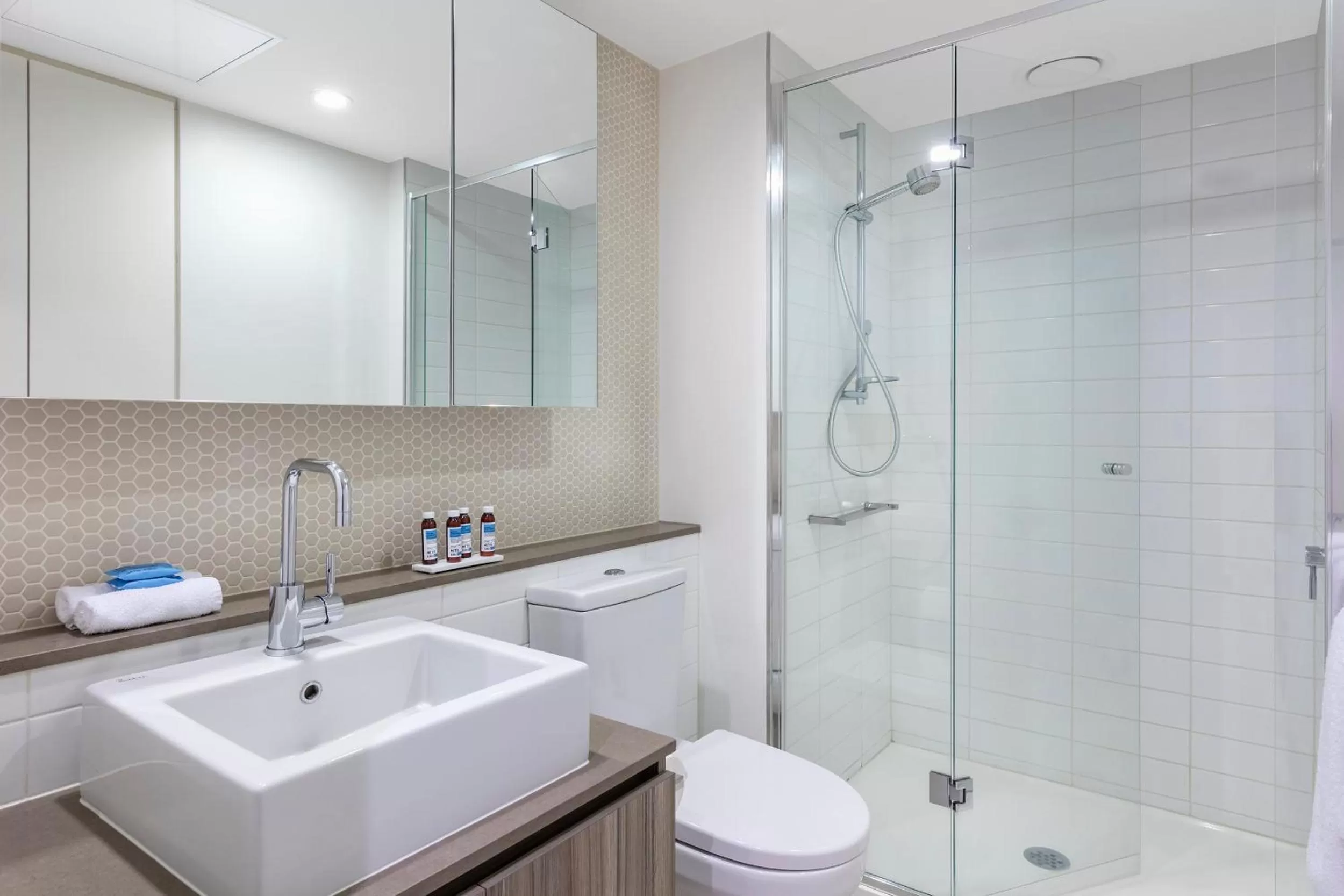 Shower in Avani Melbourne Jazz Corner Residences