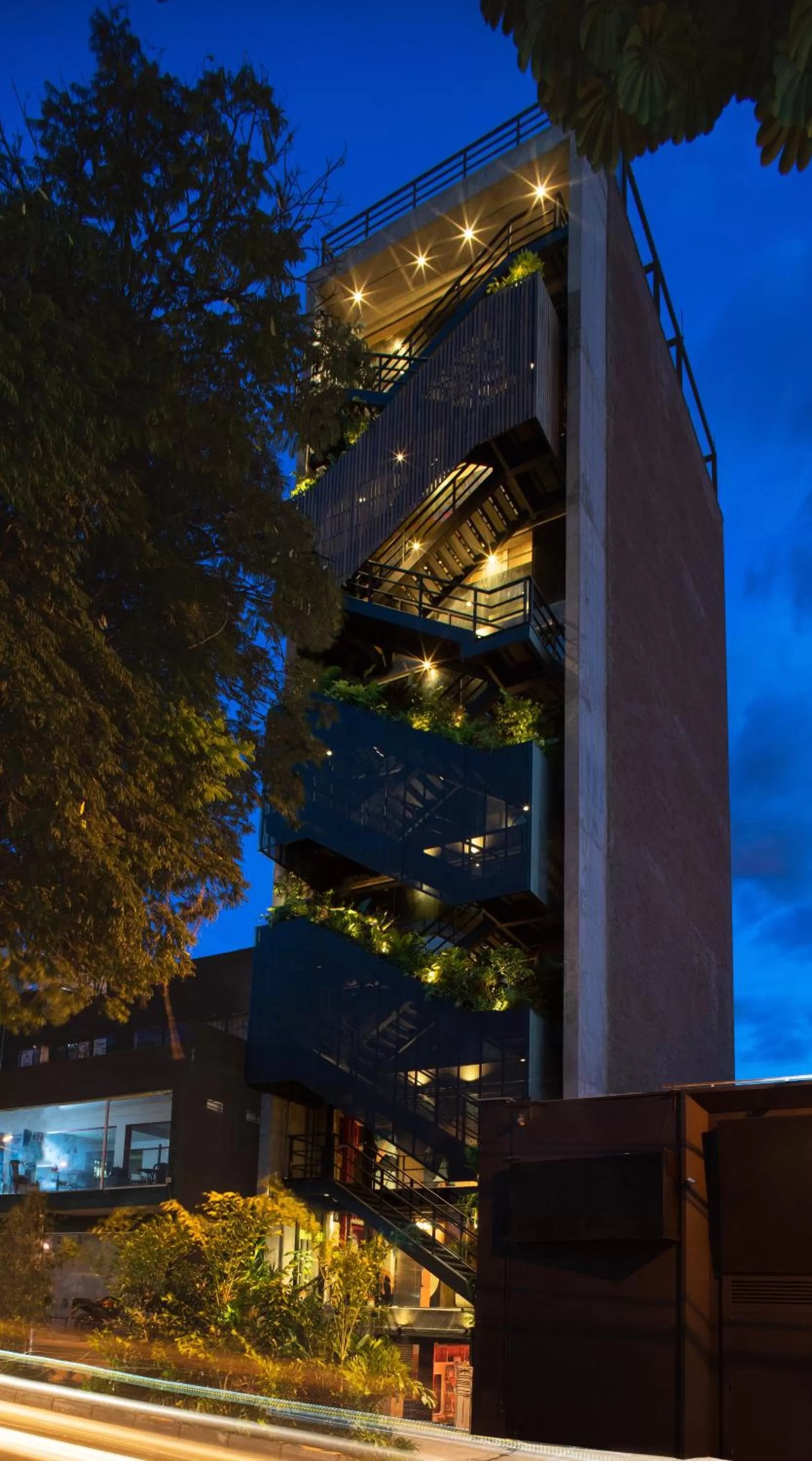 Property building in The Somos Beats Hotel & Rooftop