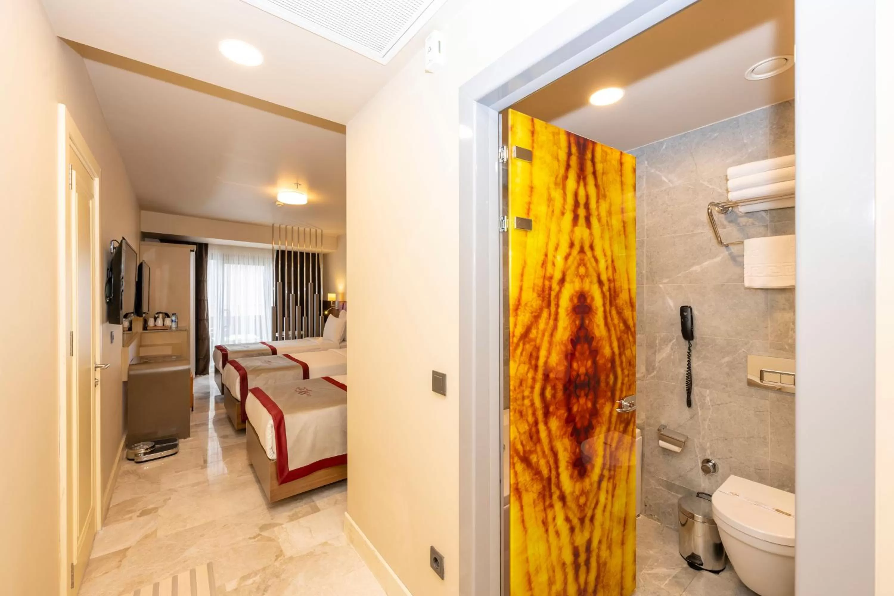 Bathroom in Ramada By Wyndham Istanbul Pera Taksim