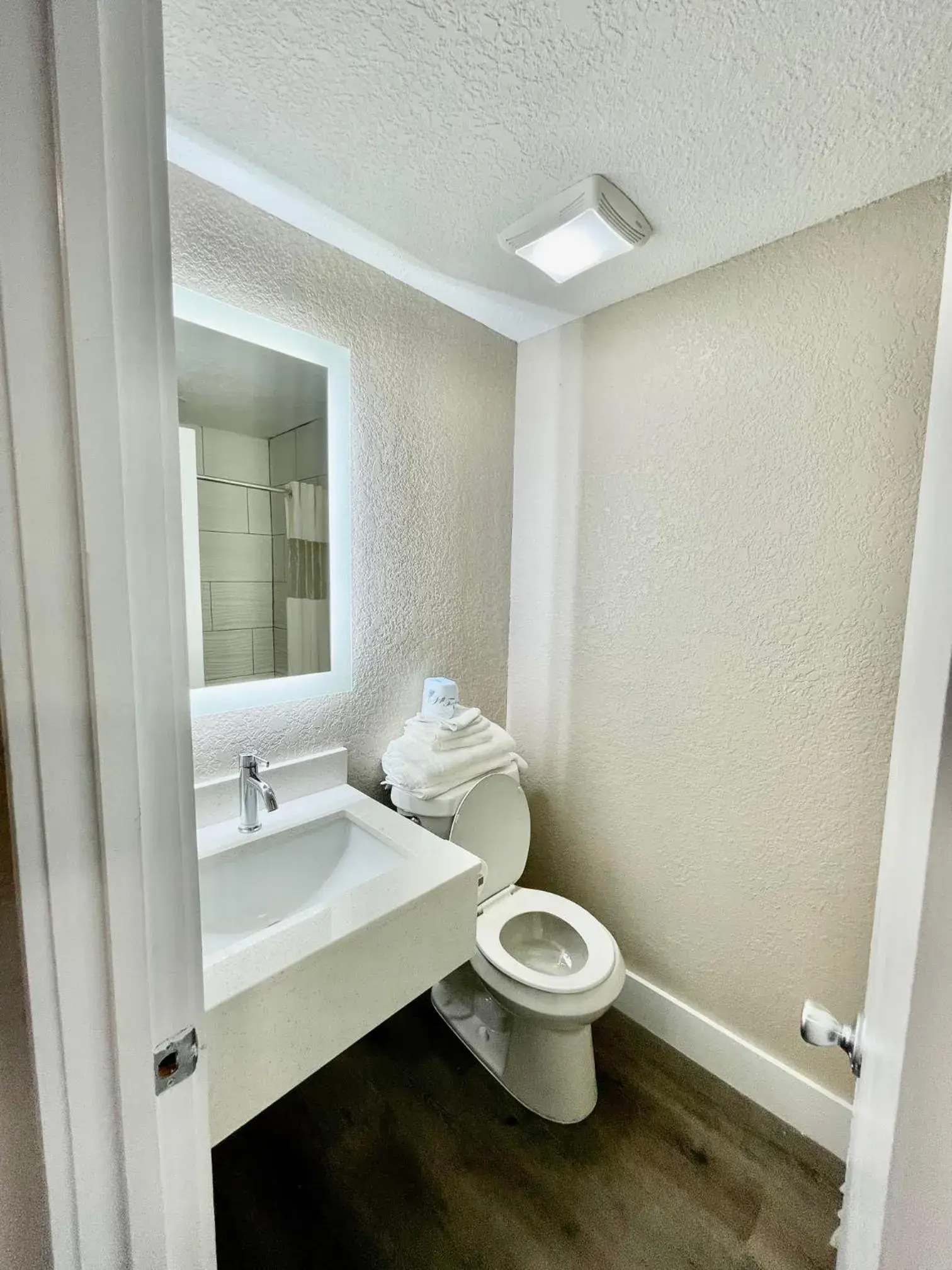 Bathroom in Super 8 by Wyndham Kissimmee-Orlando