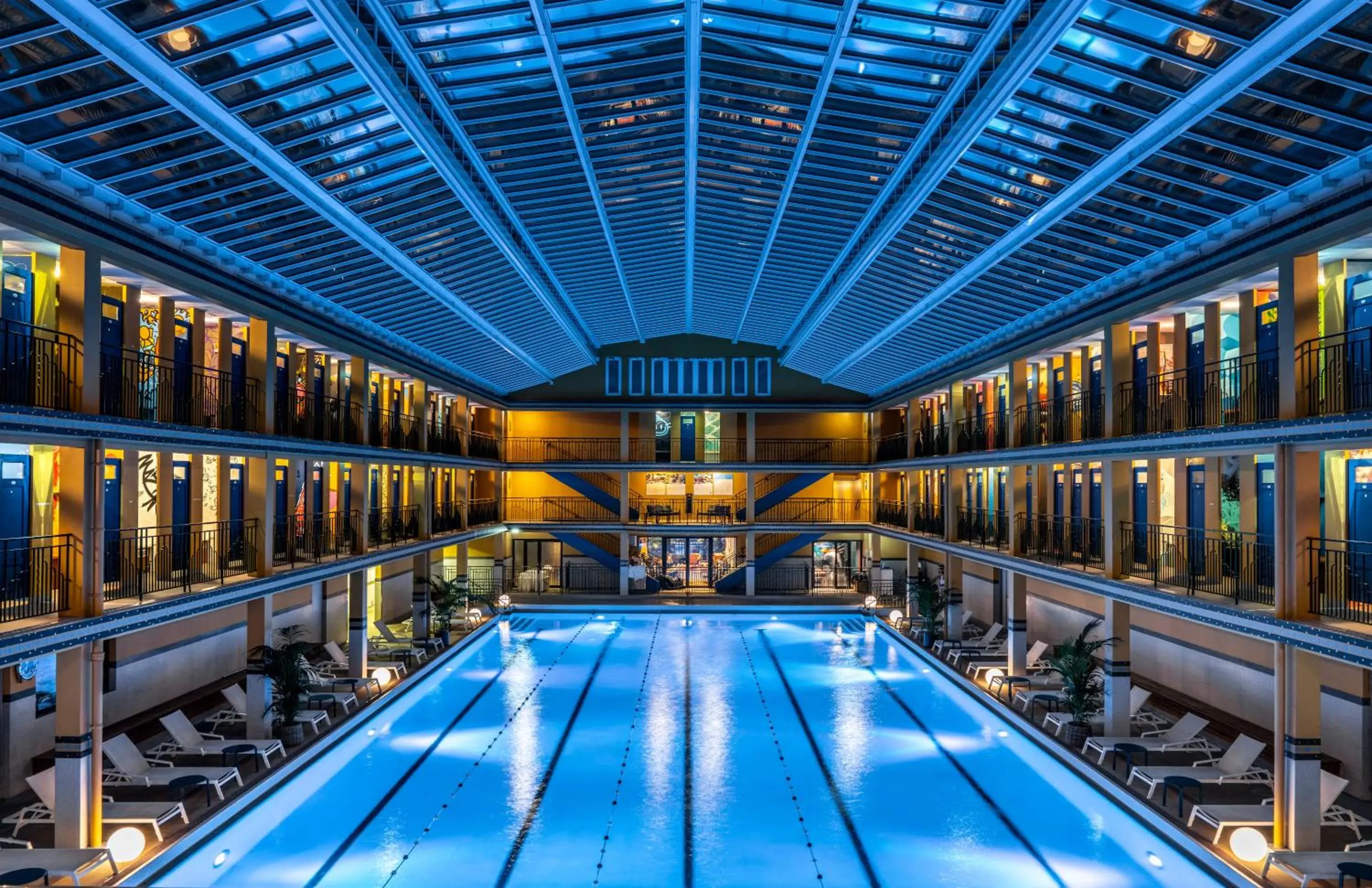 Swimming Pool in Molitor Hôtel & Spa Paris - MGallery Collection