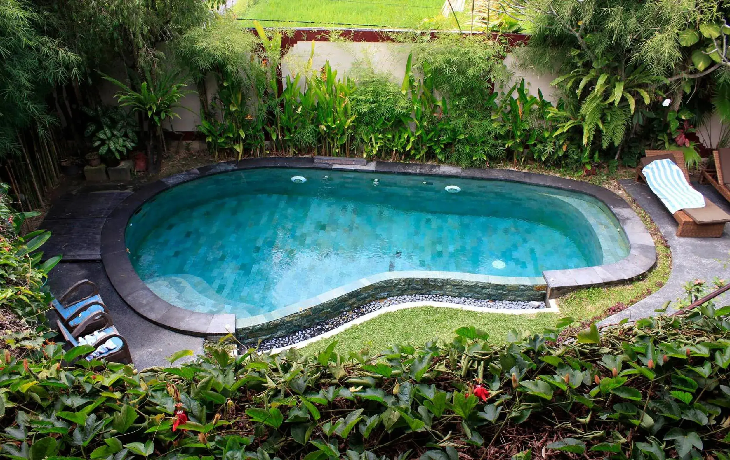 Garden, Swimming Pool in Junjungan Ubud Hotel & Spa