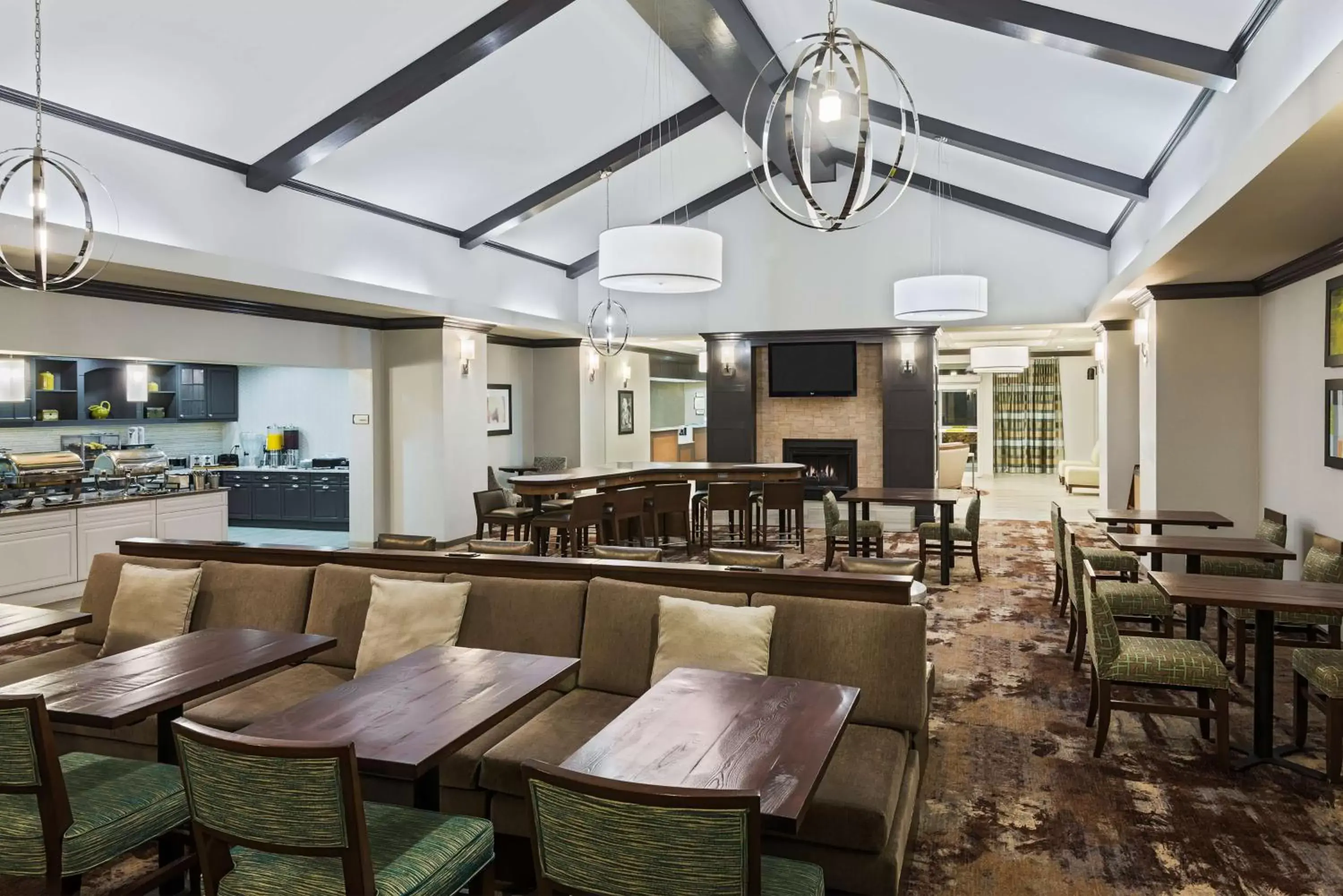 Lobby or reception, Restaurant/Places to Eat in Homewood Suites by Hilton Princeton