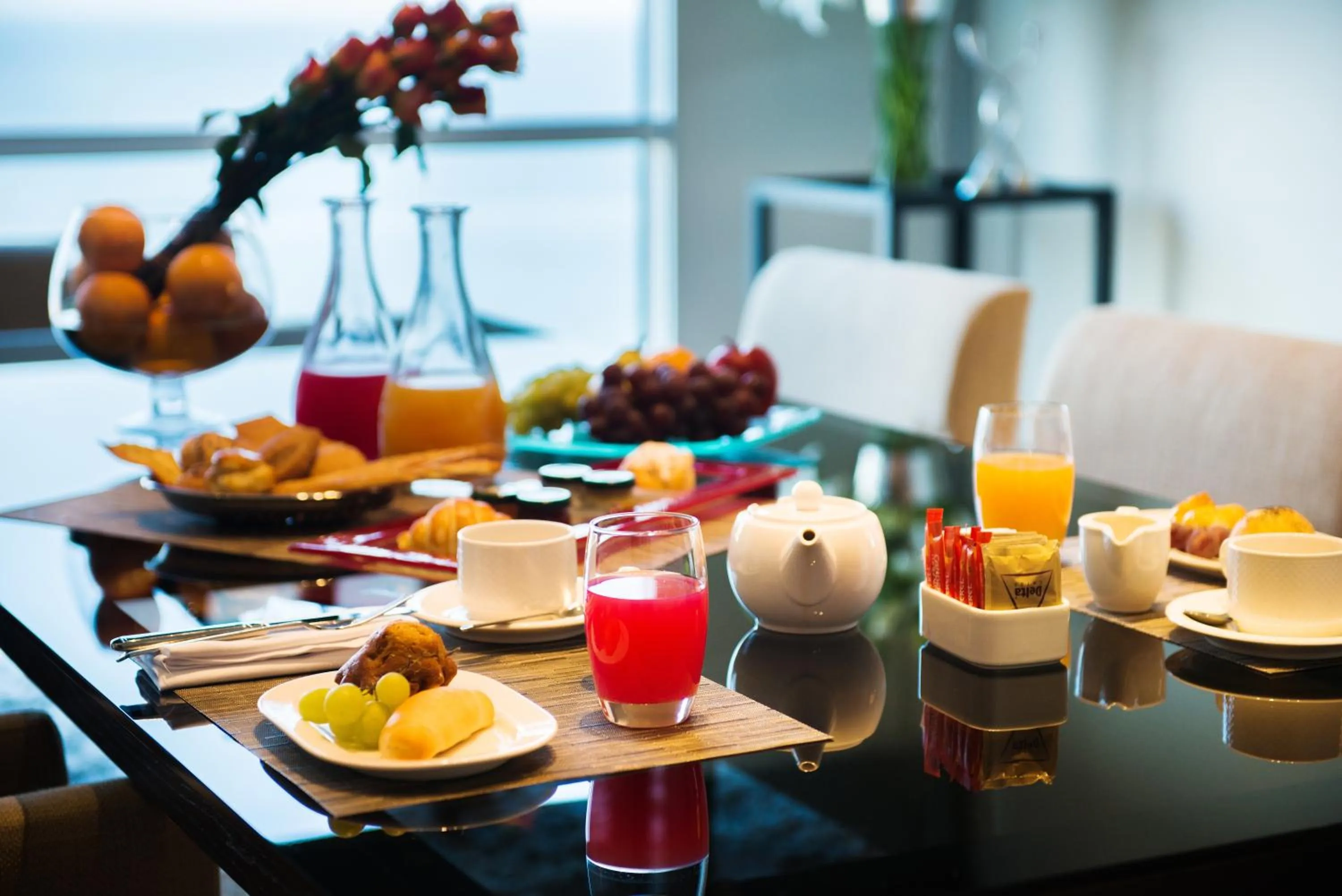 Continental breakfast in Radisson Blu Hotel & Residence Maputo