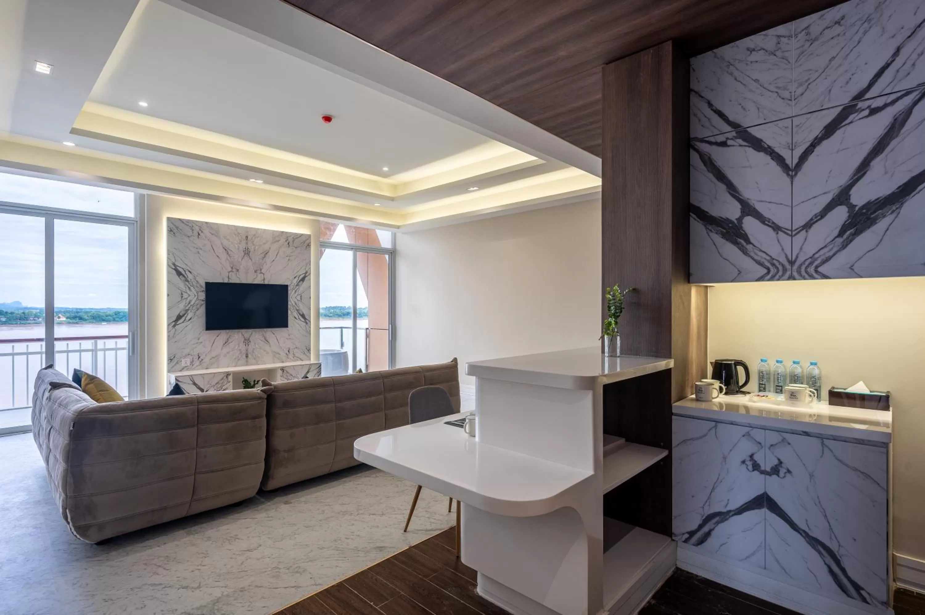 Communal lounge/ TV room in VELA Dhi Nakhon Phanom