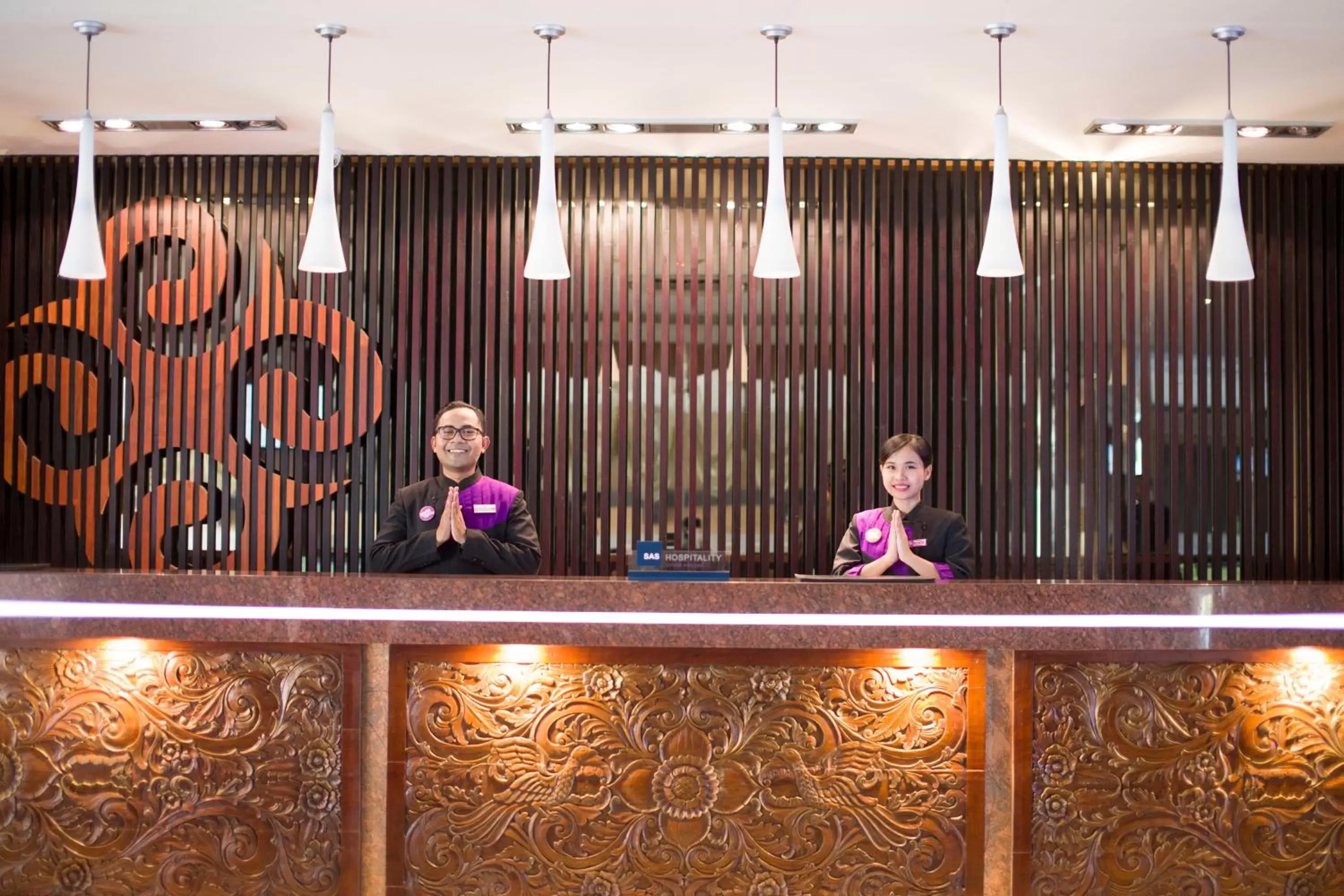 Lobby or reception, Staff in Grand Tjokro Jakarta